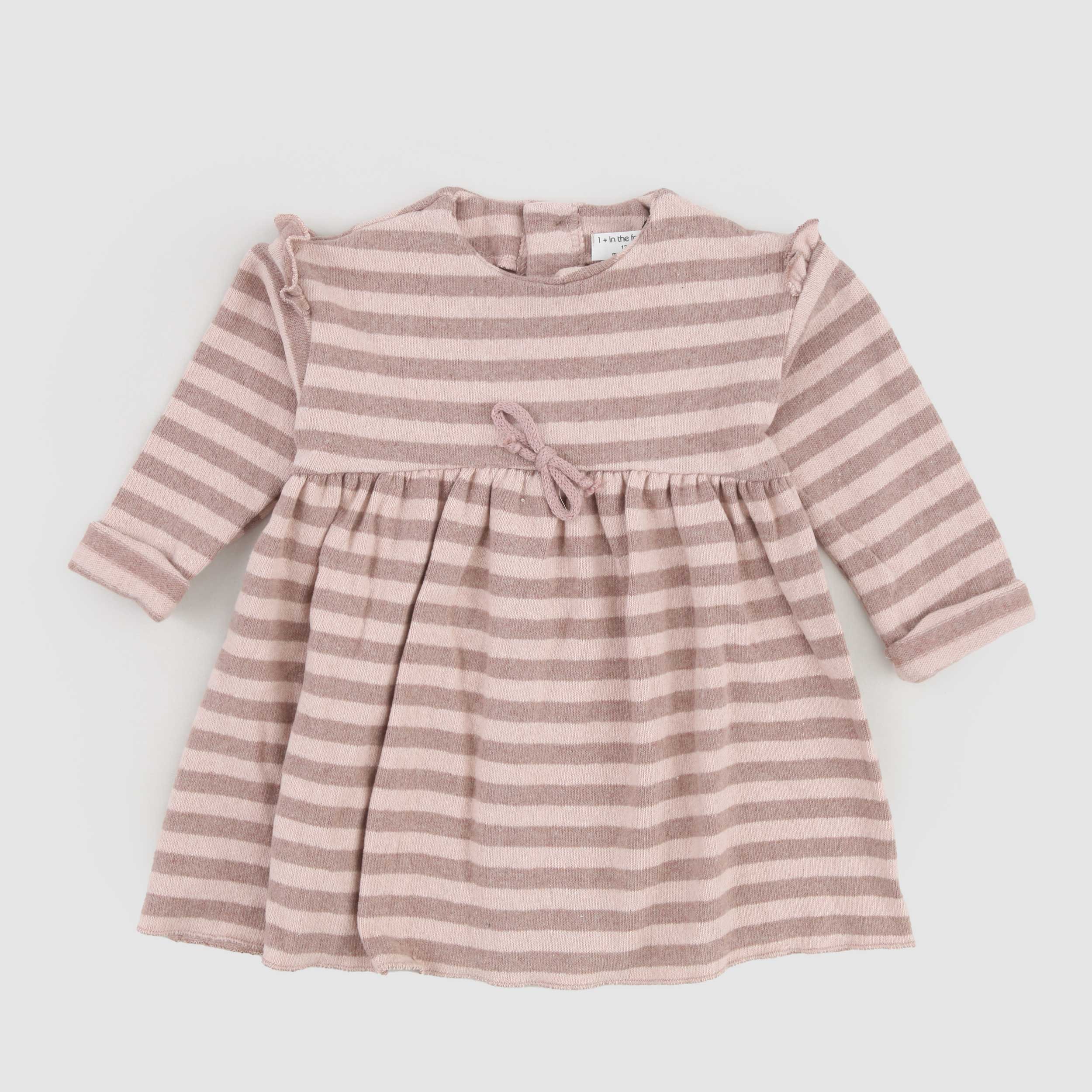 Abito Rosa E Nocciola By ONE MORE IN THE FAMILY - annameglio.com abbigliamento moda