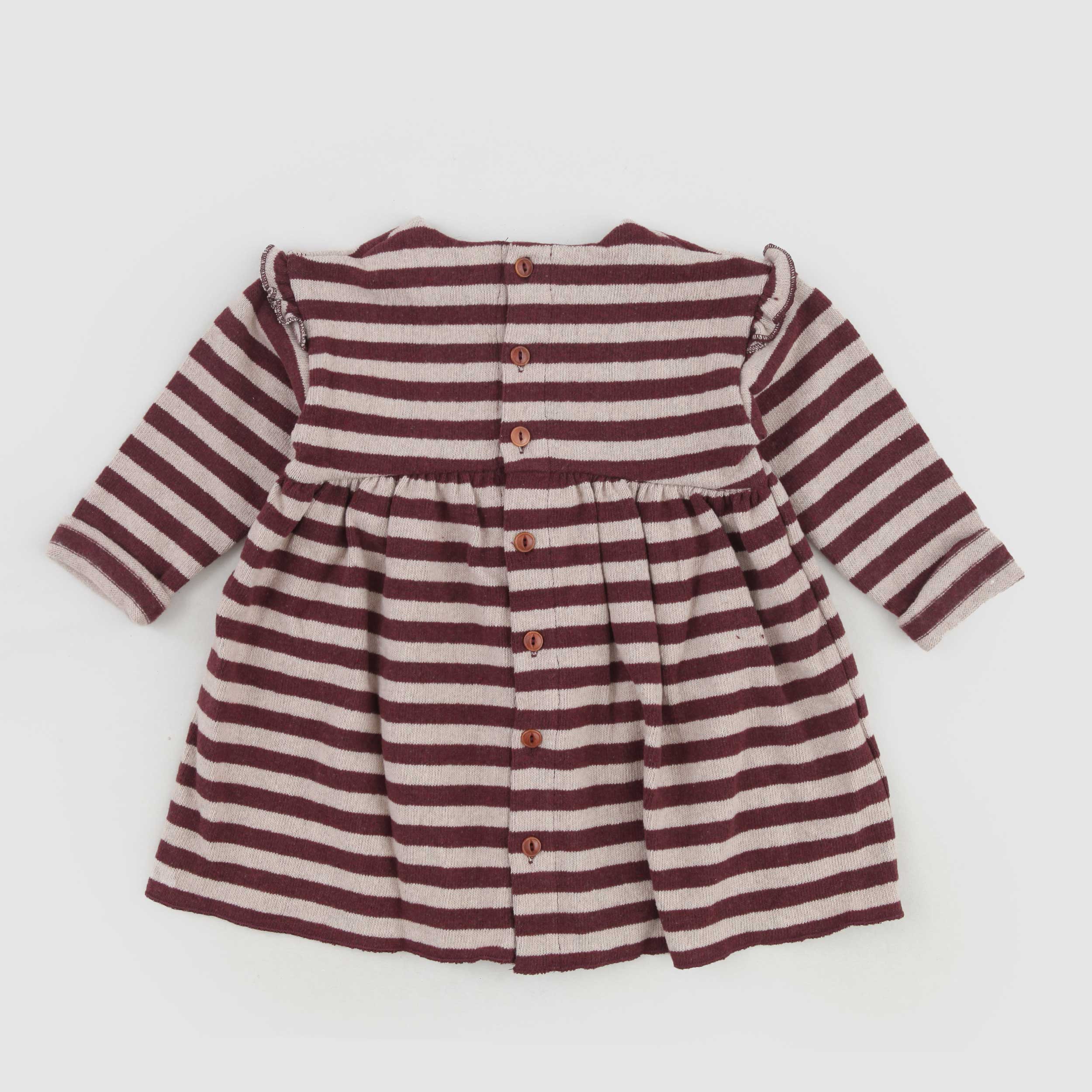 Abito Panna E Melanzana By ONE MORE IN THE FAMILY - annameglio.com abbigliamento moda