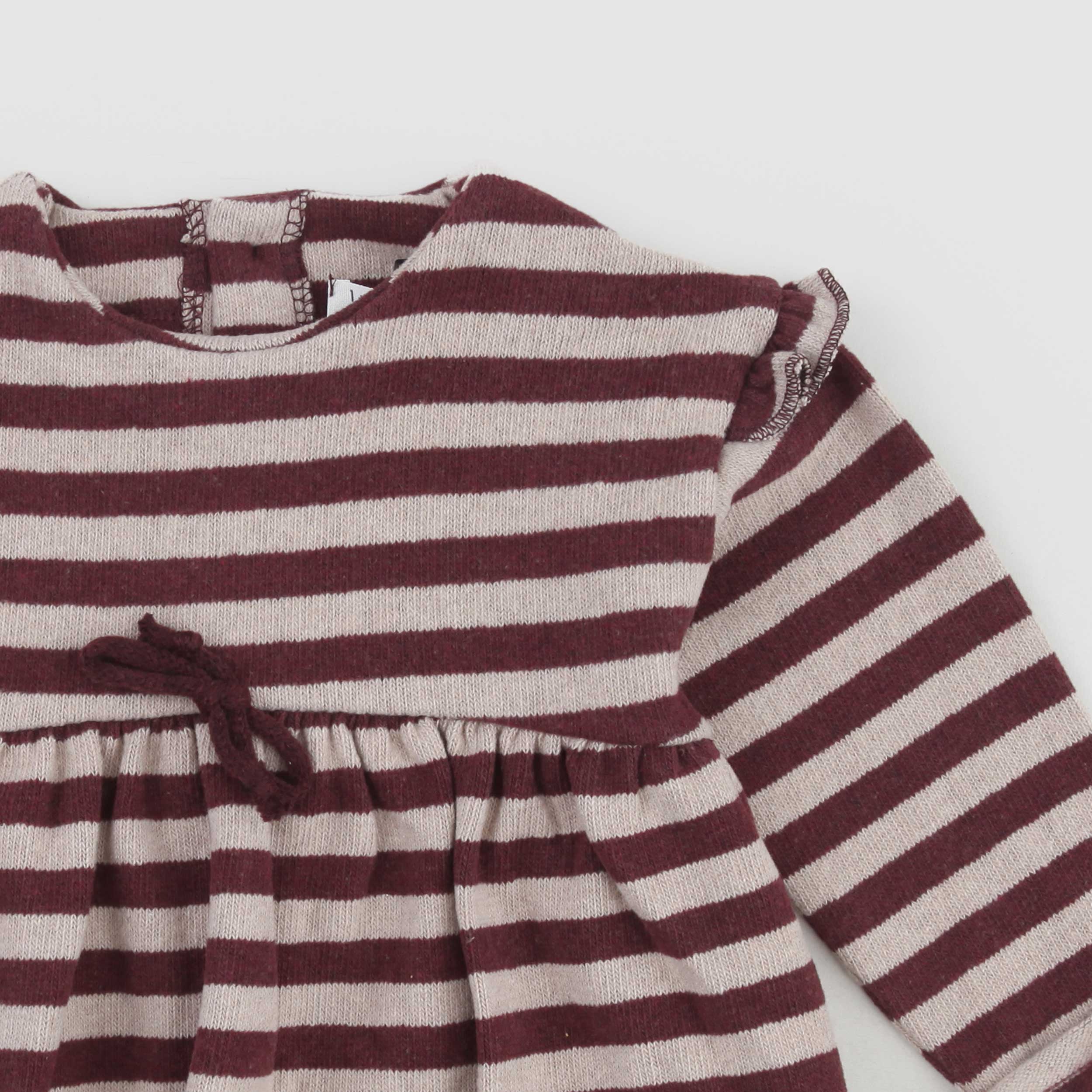 Abito Panna E Melanzana By ONE MORE IN THE FAMILY - annameglio.com abbigliamento moda