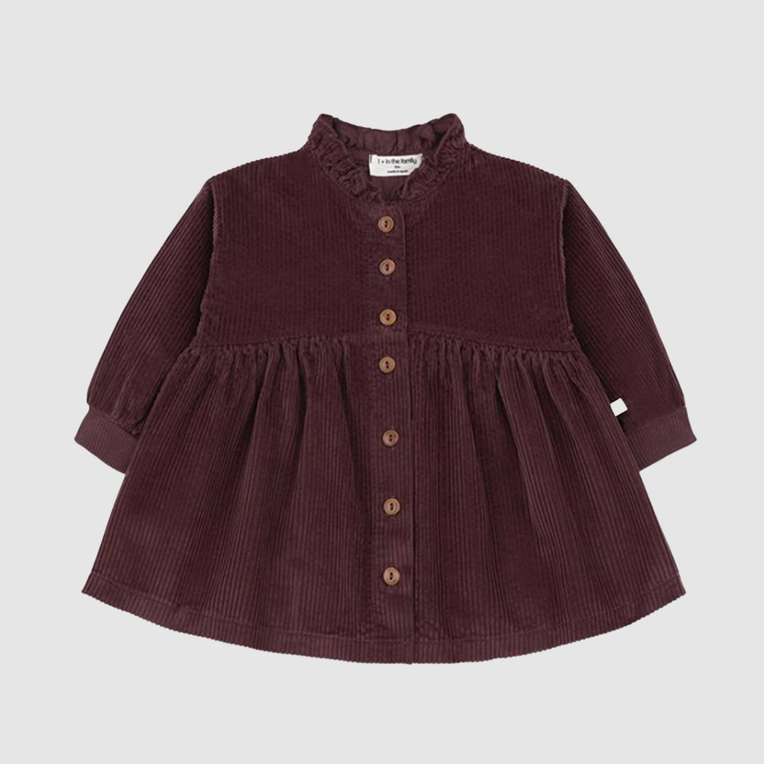 Abito Melanzana Firmato ONE MORE IN THE FAMILY - annameglio.com abbigliamento moda