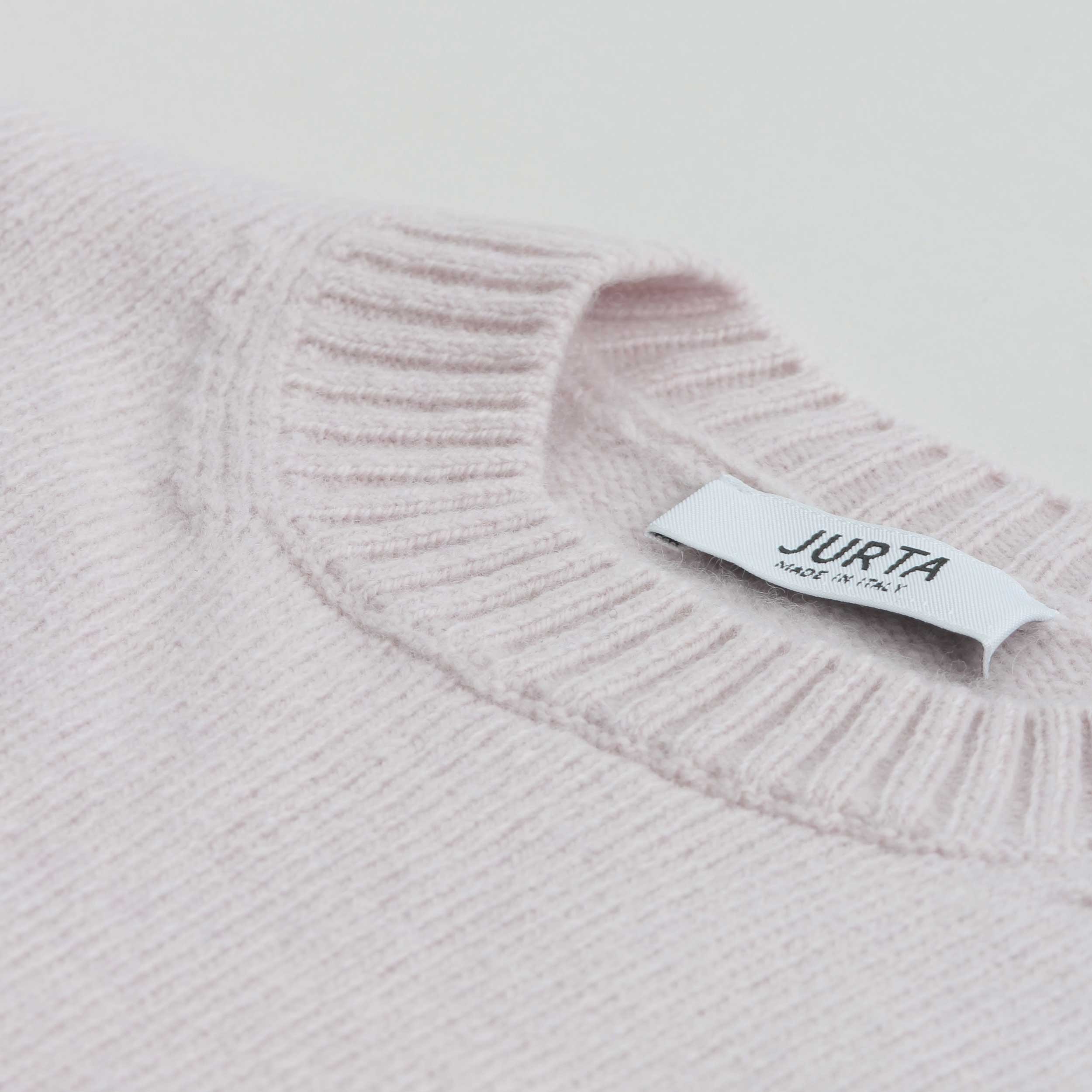 Maglioncino Rosa Spacchetti Laterali Firmato JURTA - annameglio.com abbigliamento moda