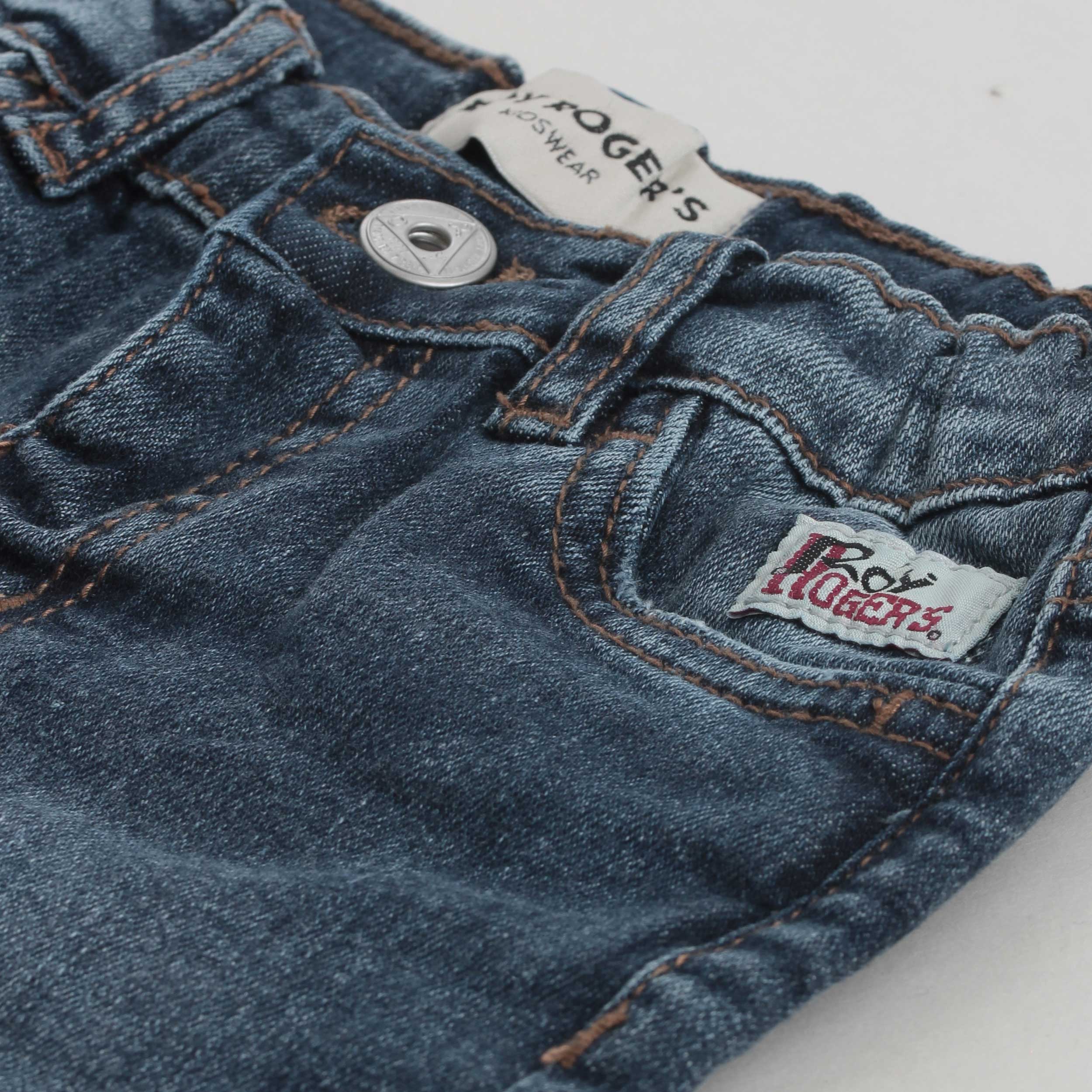 Jeans Blu Cinque Tasche Firmati ROY ROGERS - annameglio.com abbigliamento moda