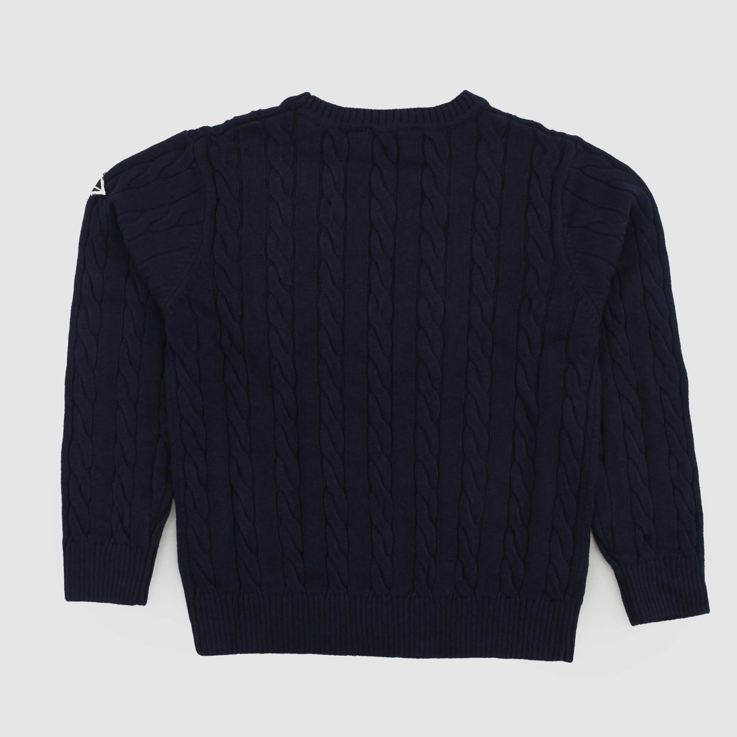 Maglioncino Blu A Trecce Firmato ROY ROGERS - annameglio.com abbigliamento moda