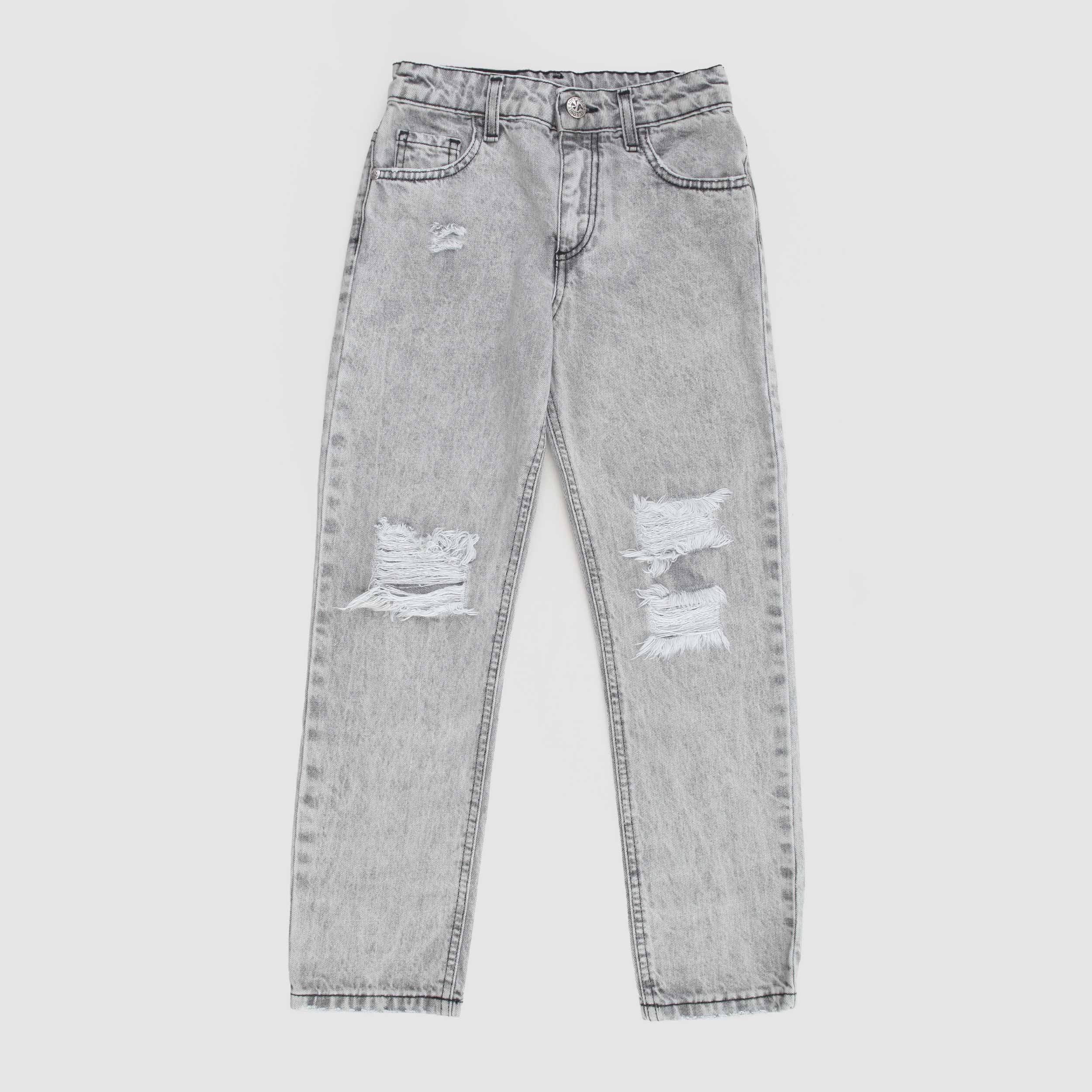 Jeans Grigio Con Strappi Firmato JOHN RICHMOND - annameglio.com abbigliamento moda
