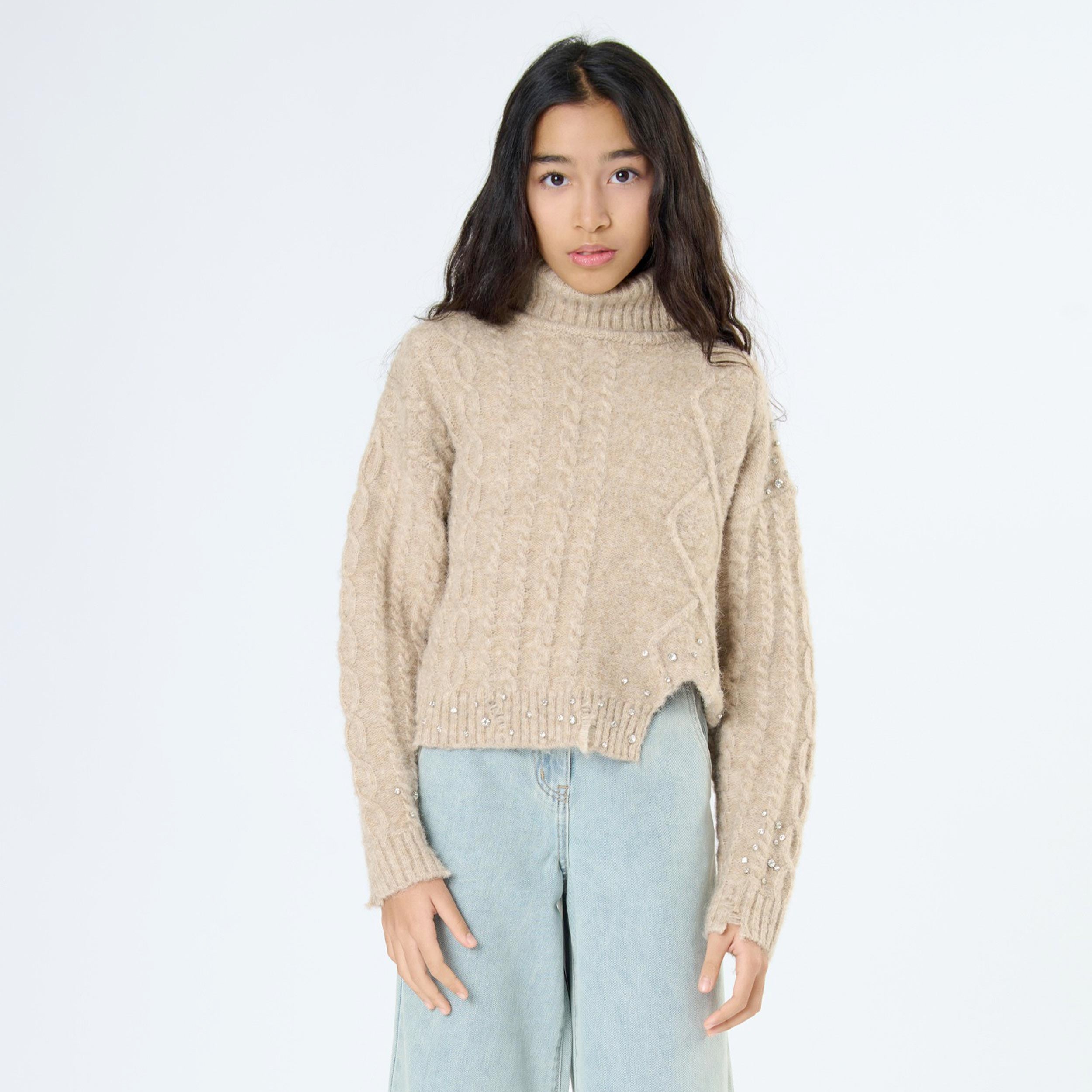 Dolcevita Con Lavorazione A Trecce Firmata TOBETOO - annameglio.com abbigliamento moda