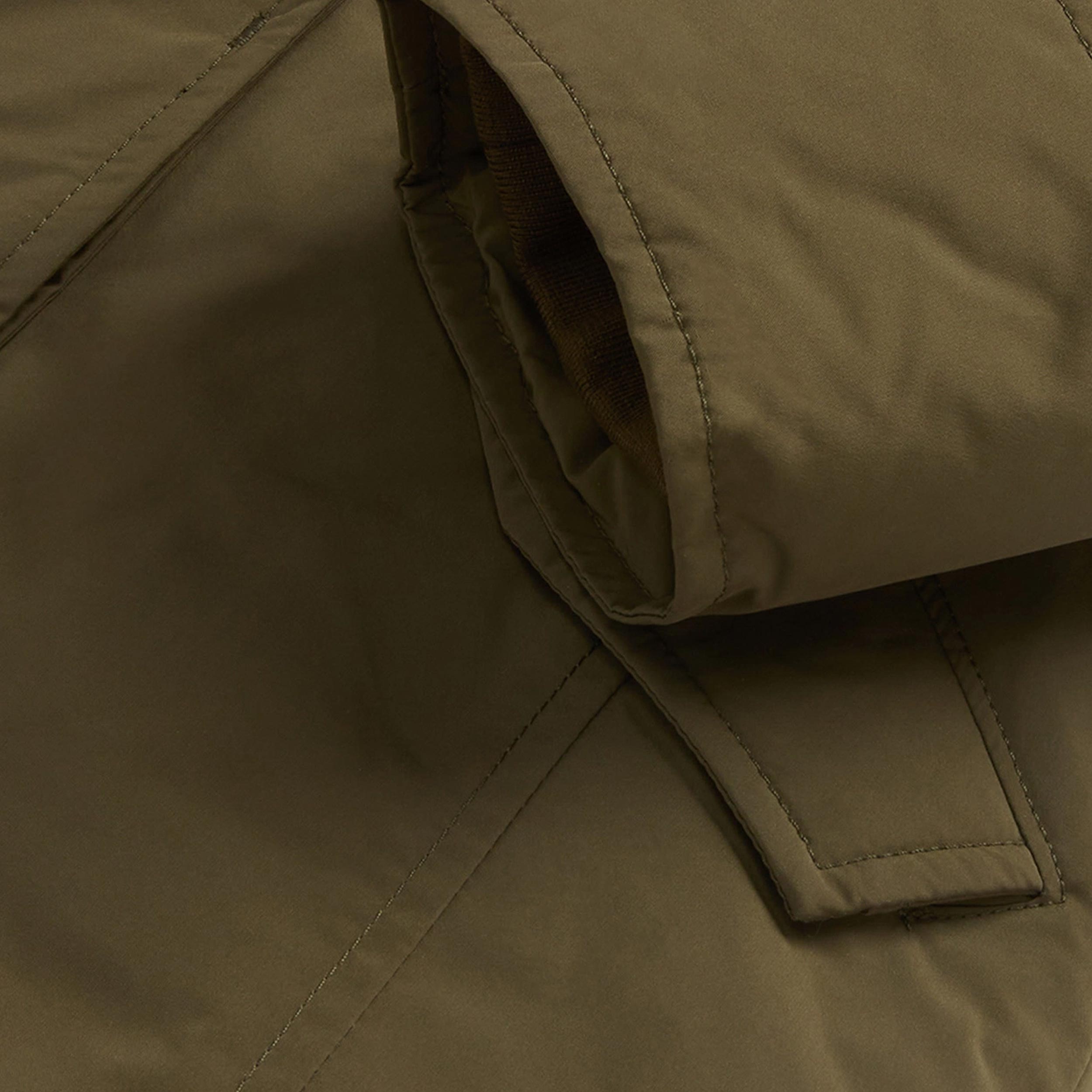 Arctic Parka Verde Con Pelliccia Firmato WOOLRICH - annameglio.com abbigliamento moda