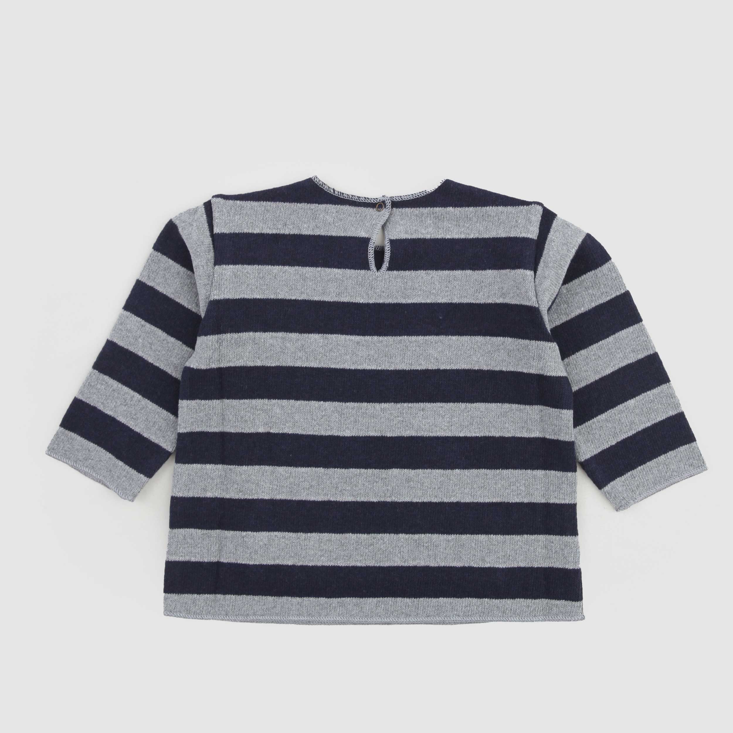 Maglia Blu E Grigia Firmata ZHOE & TOBIAH - annameglio.com abbigliamento moda