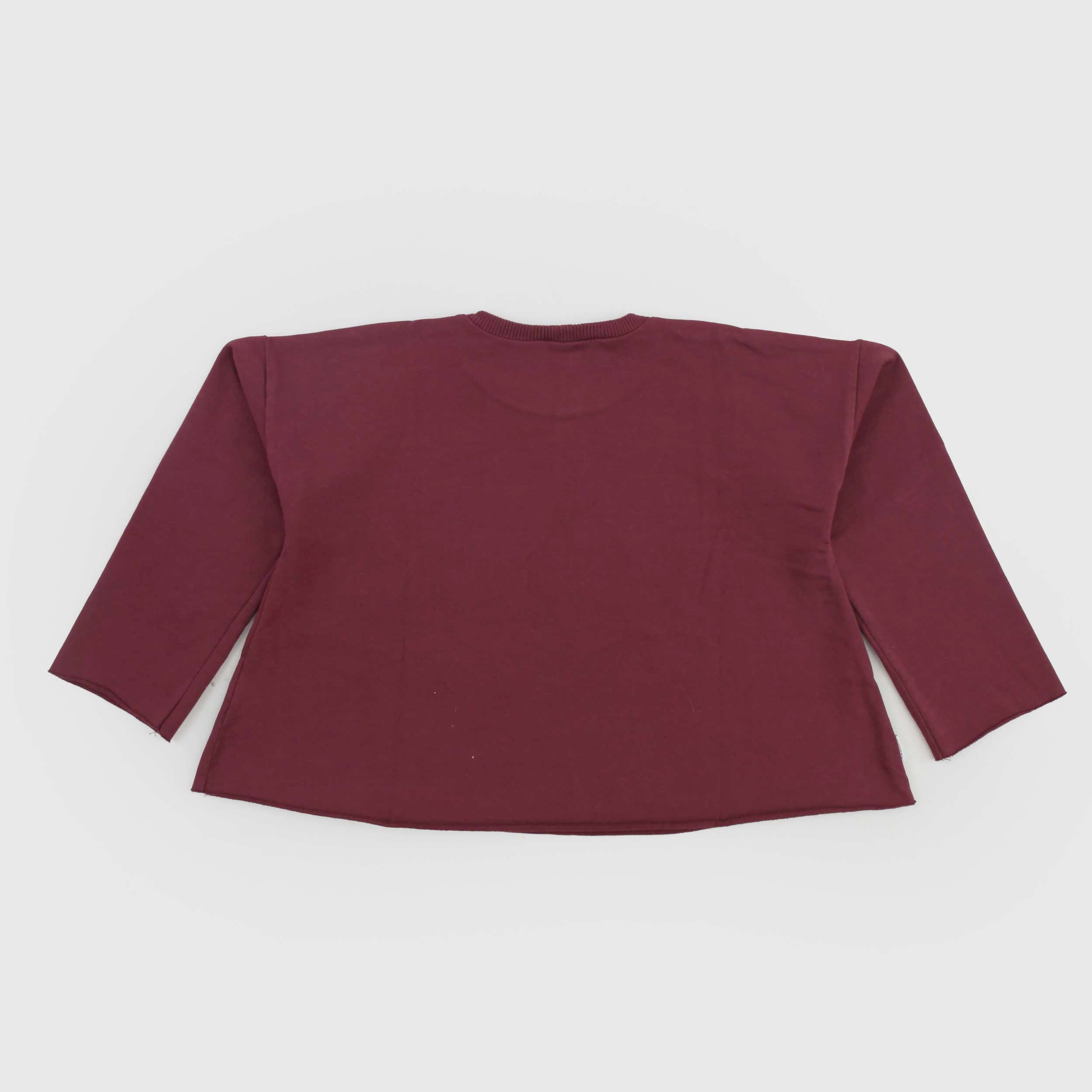 Felpa Bordeaux Svasata Firmata ZHOE & TOBIAH - annameglio.com abbigliamento moda