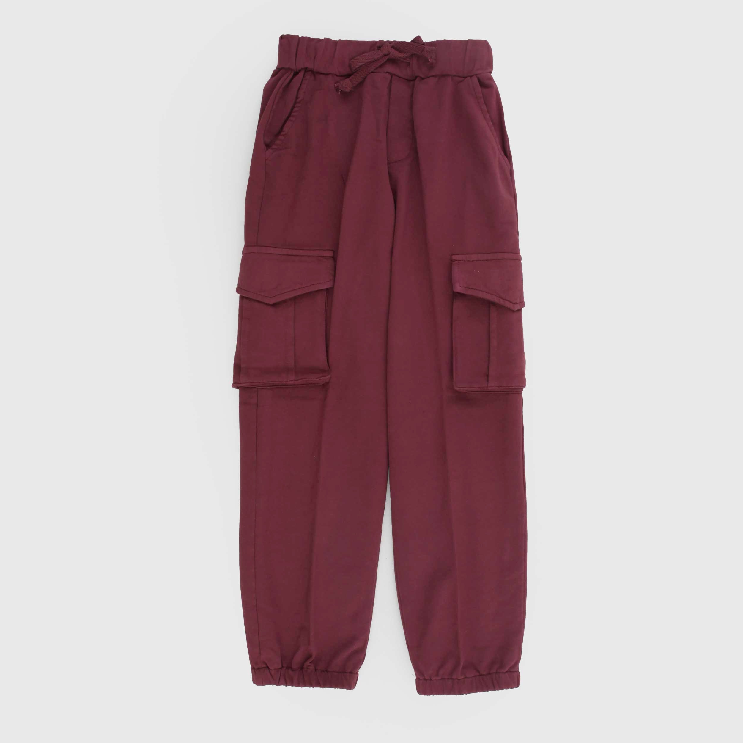 Pantalone Cargo Bordeaux Firmato ZHOE & TOBIAH - annameglio.com abbigliamento moda