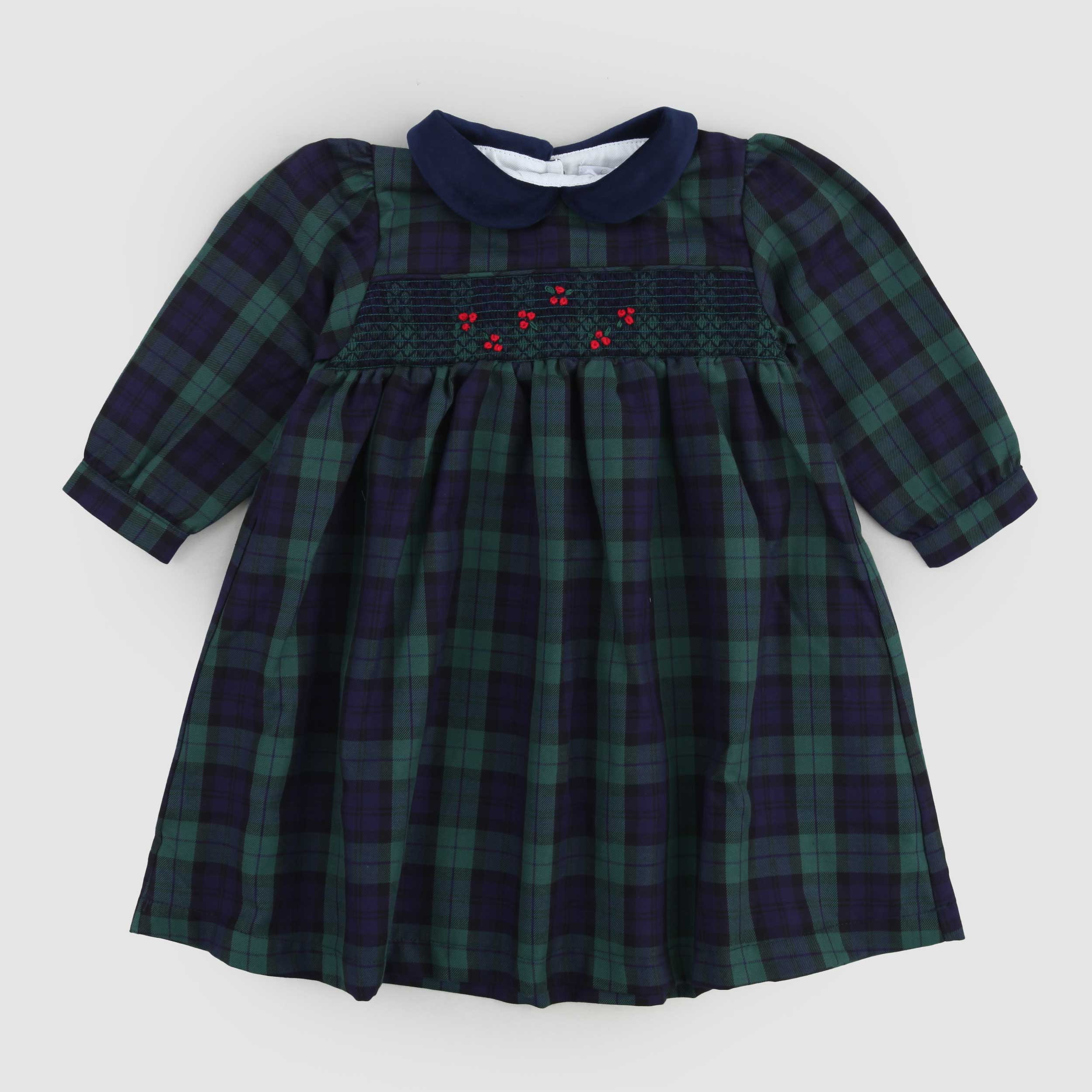 Abito Scozzese Verde E Blu Firmato COCCODE - annameglio.com abbigliamento moda