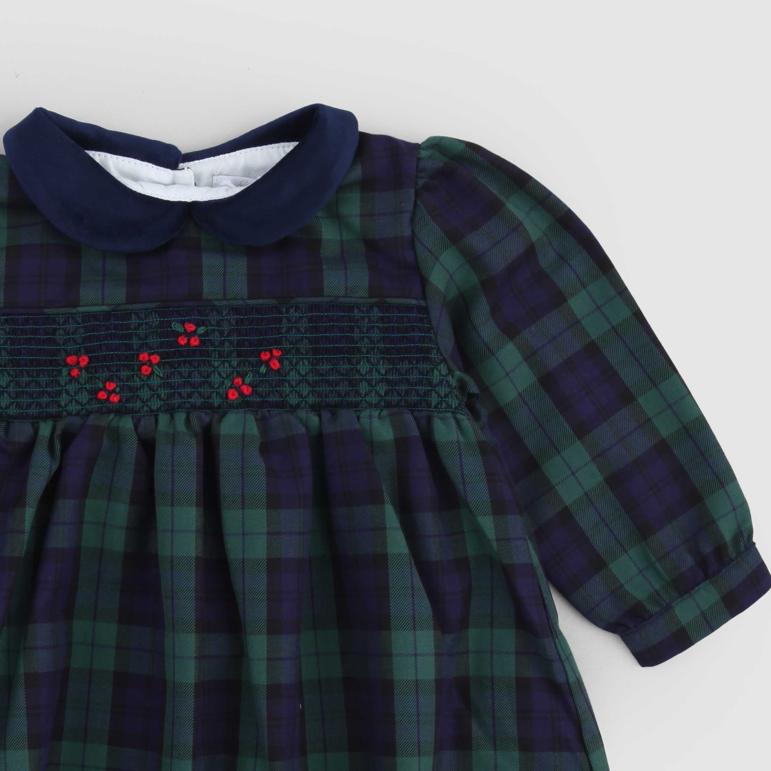 Abito Scozzese Verde E Blu Firmato COCCODE - annameglio.com abbigliamento moda