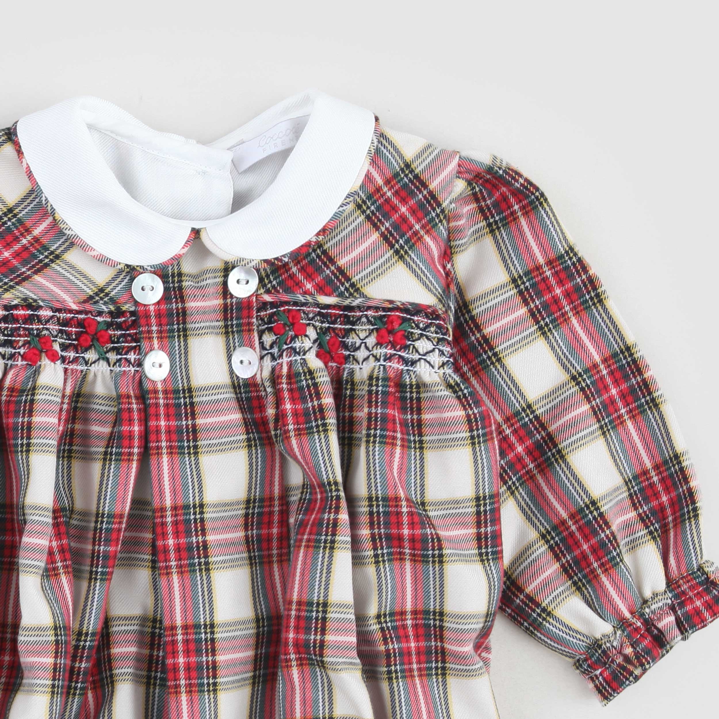 Pagliaccetto Scozzese Manica Lunga Firmato COCCODE - annameglio.com abbigliamento moda