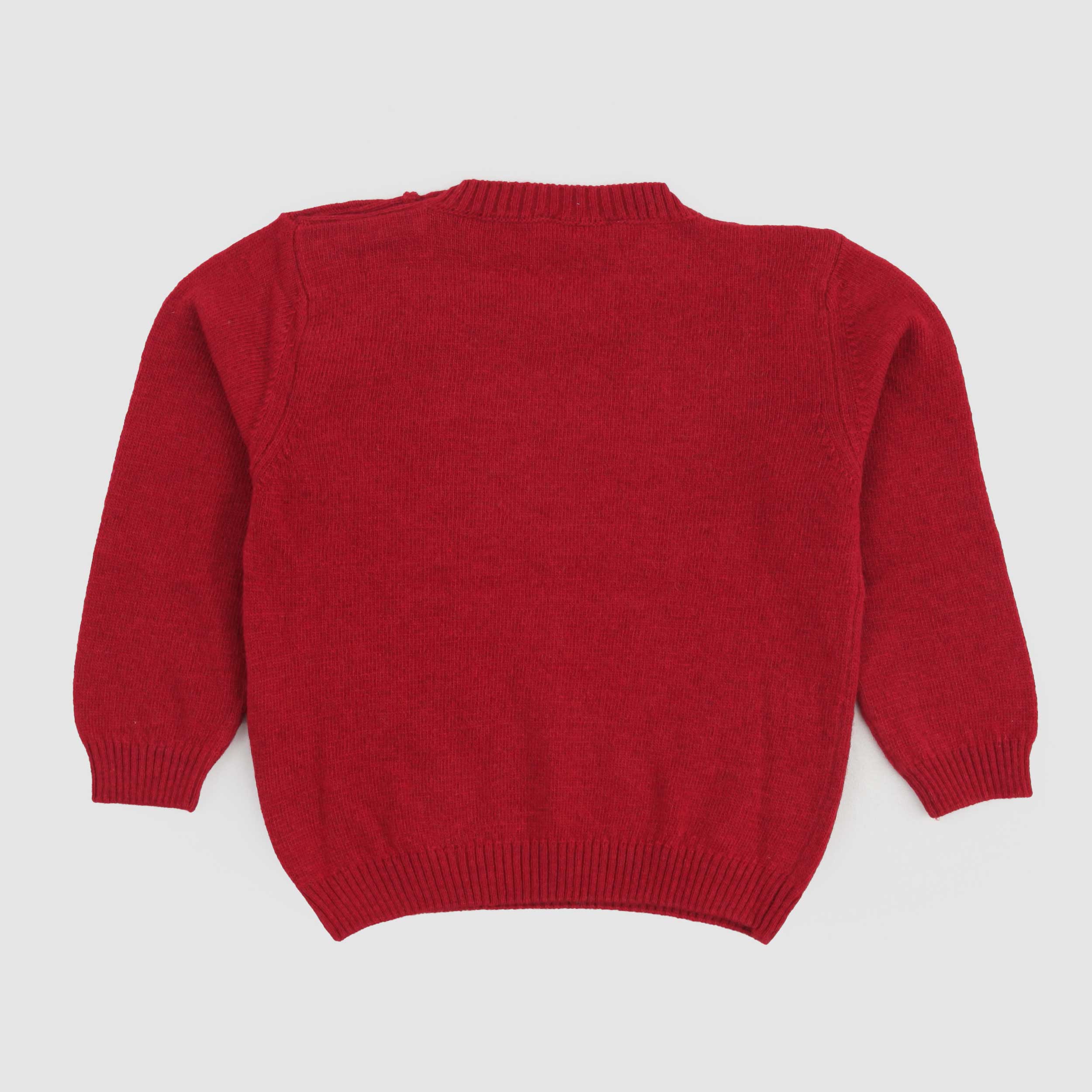 Maglione Rosso E Bottoni Sulle Spalle By COCCODE - annameglio.com abbigliamento moda