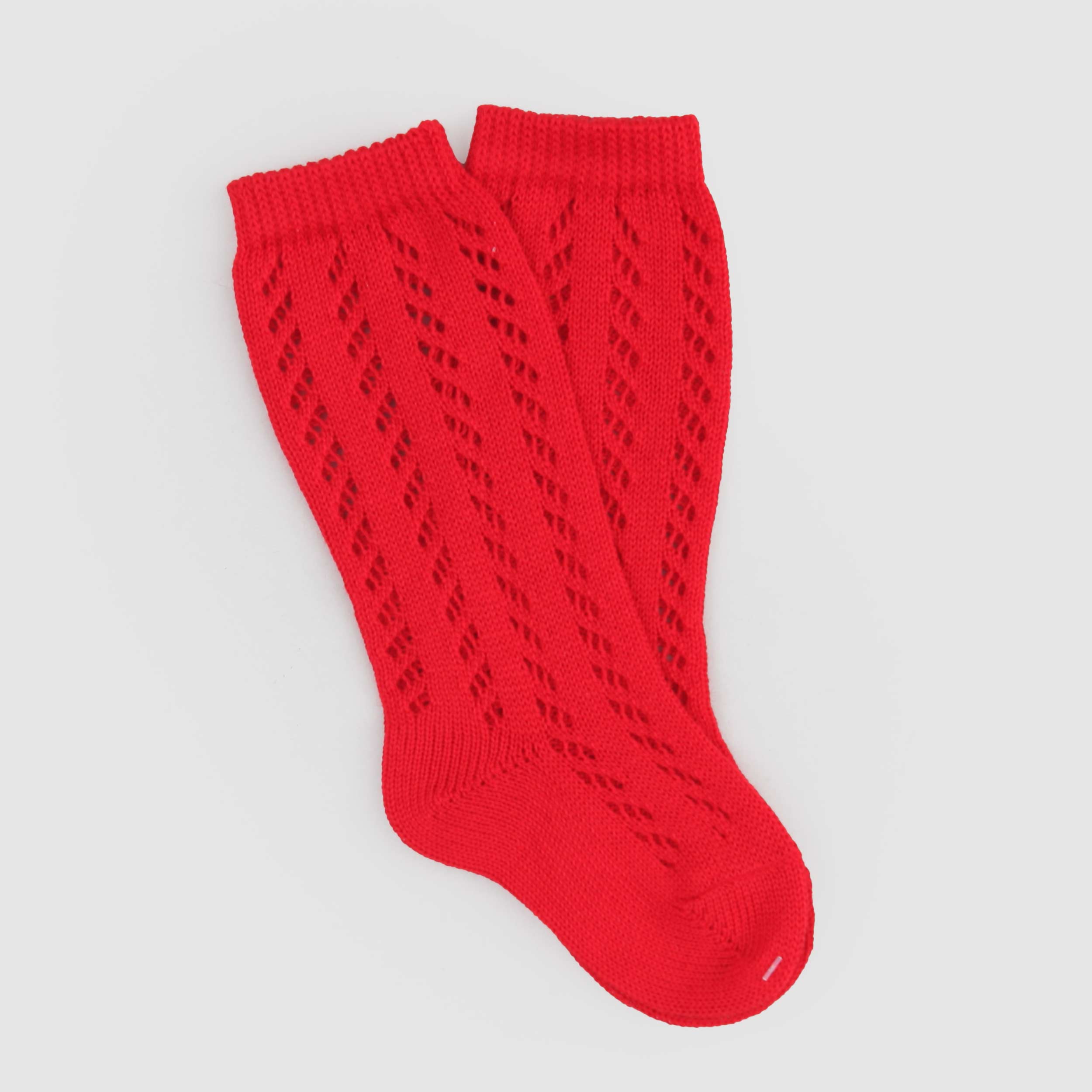 Calzettone Rosso Traforato Firmato COCCODE - annameglio.com abbigliamento moda