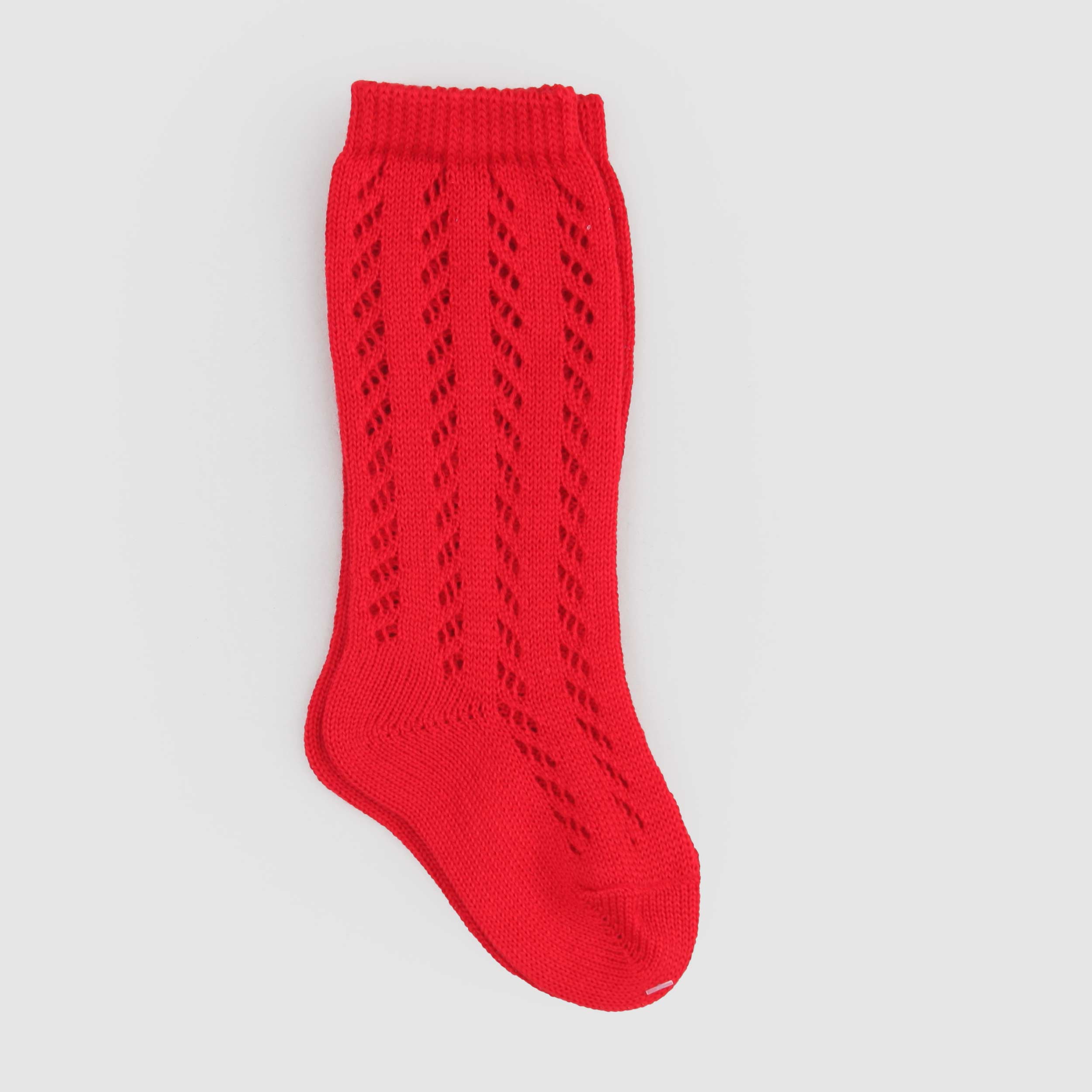 Calzettone Rosso Traforato Firmato COCCODE - annameglio.com abbigliamento moda