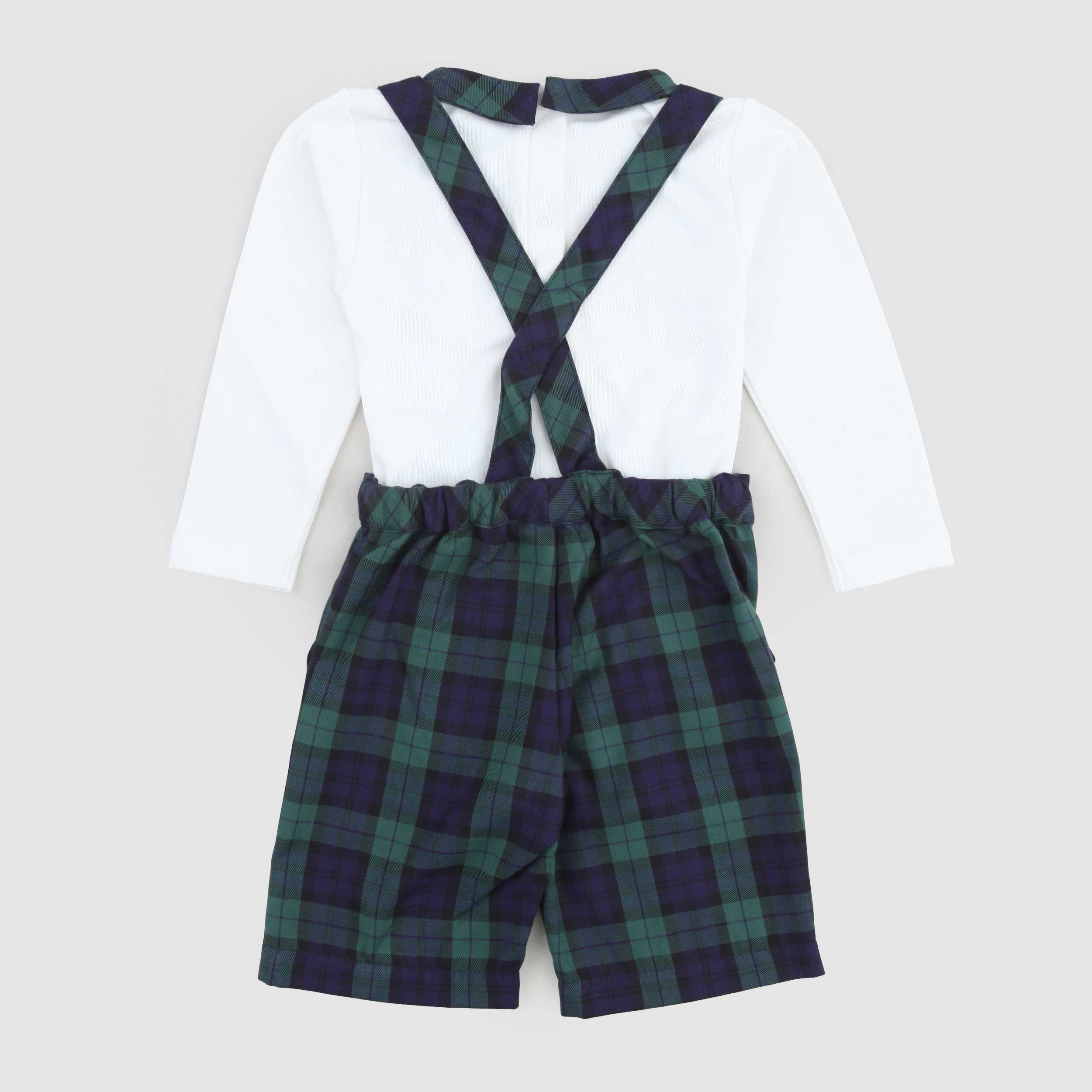 Completo Scozzese Verde E Blu Firmato COCCODE - annameglio.com abbigliamento moda