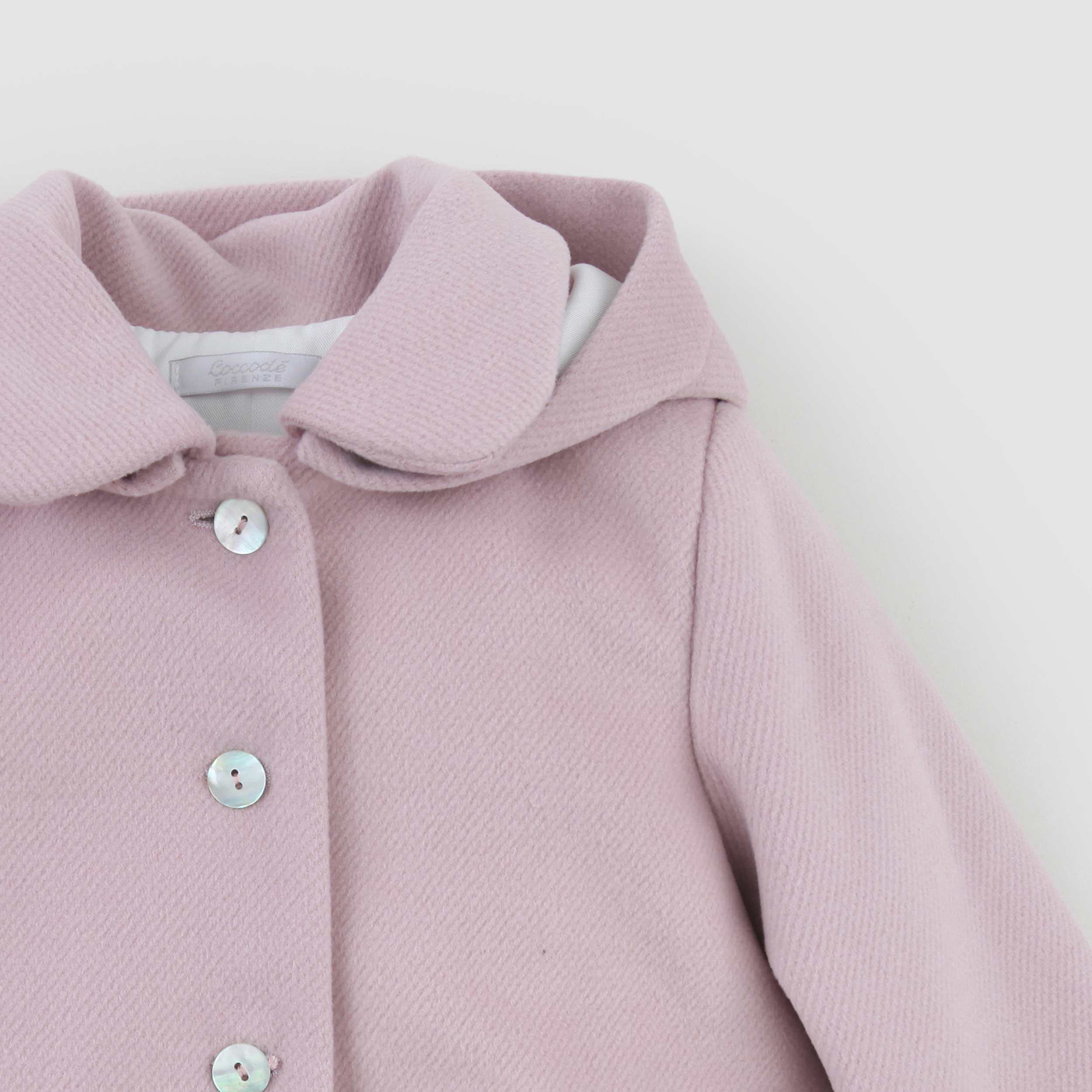 Cappottino Con Cappuccio Removibile By COCCODE - annameglio.com abbigliamento moda