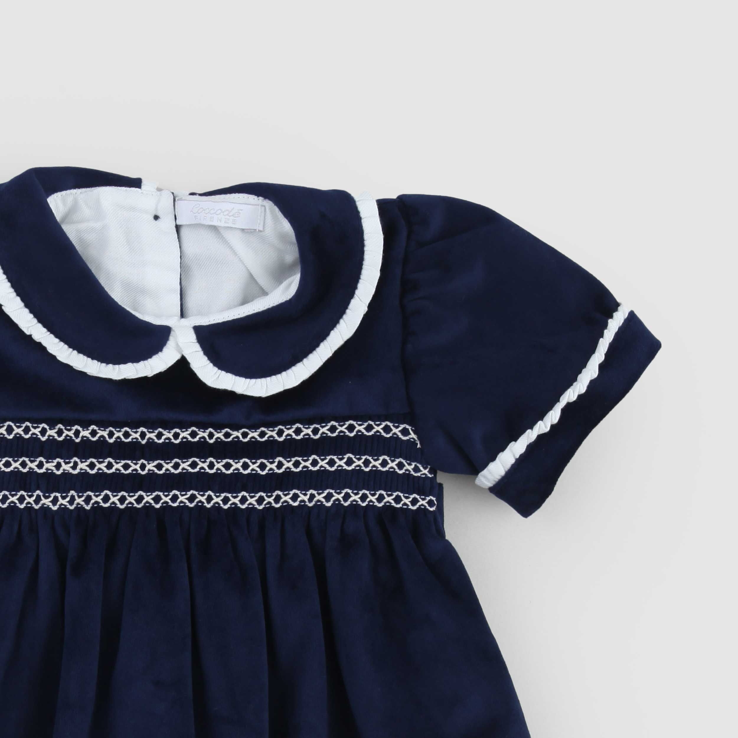 Abito Modello Bon Ton Blu Firmato COCCODE - annameglio.com abbigliamento moda