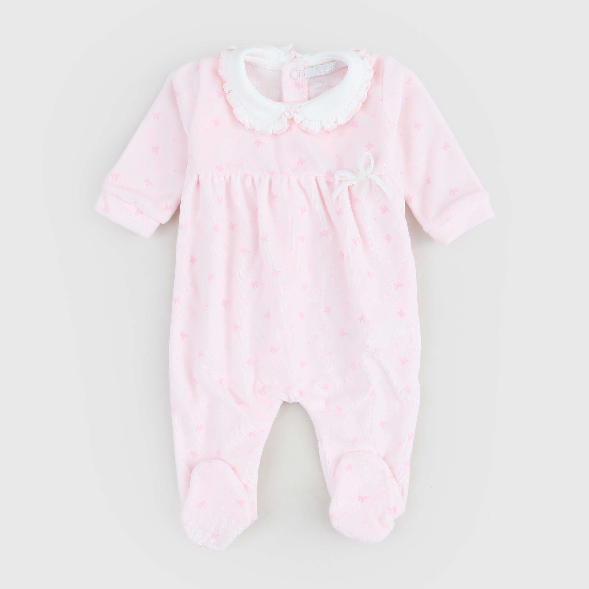 Tutina Rosa Con Colletto Piquet Firmato Coccode - annameglio.com abbigliamento moda