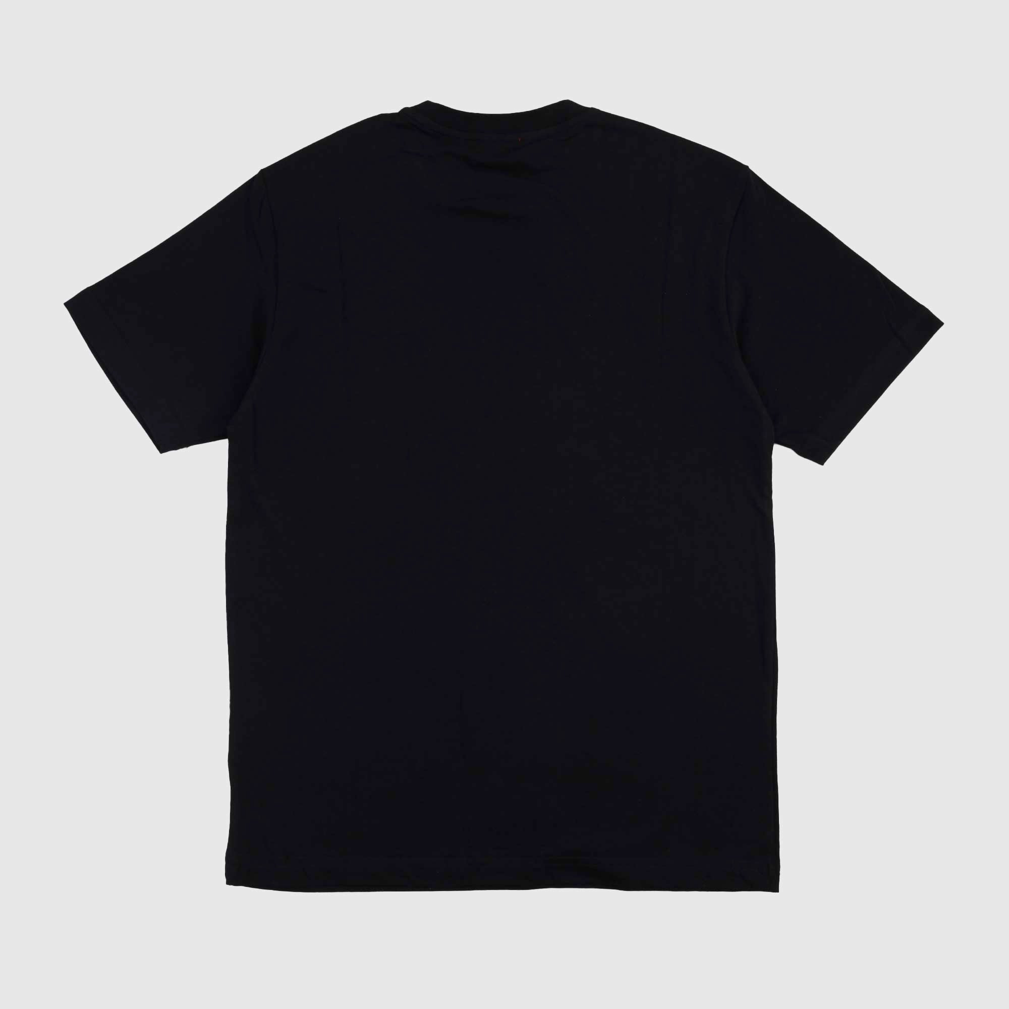 T-Shirt Nera In Jersey Logo Oval Firmata Diesel - annameglio.com abbigliamento moda