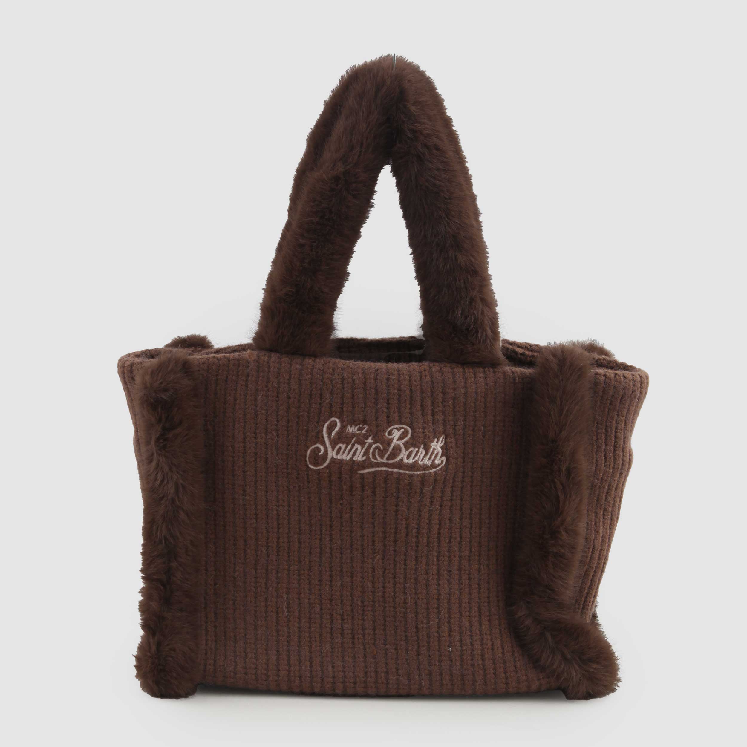 Borsa Colette Teddy Marrone By MC2 SAINT BARTH