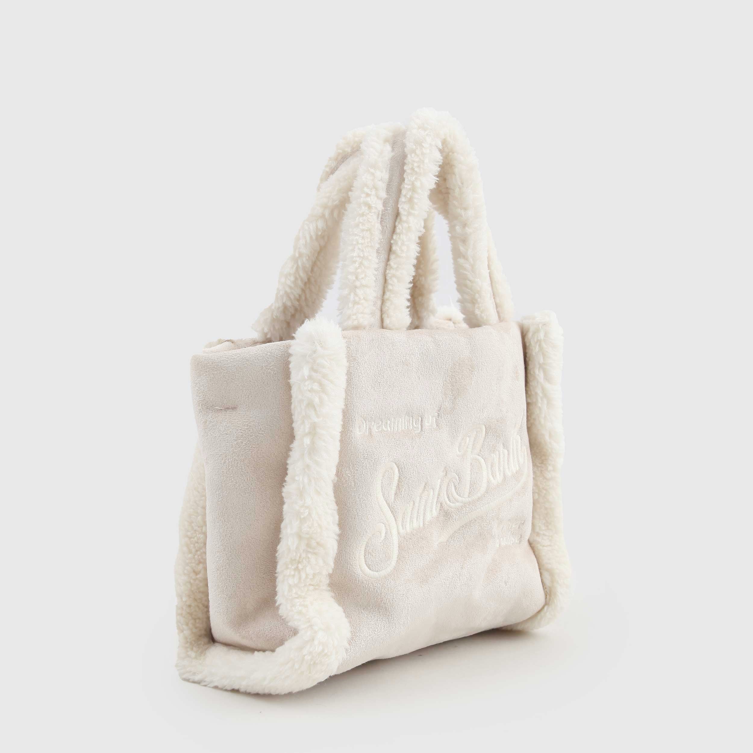 Borsa Mini Vanity Beige By MC2 SAINT BARTH