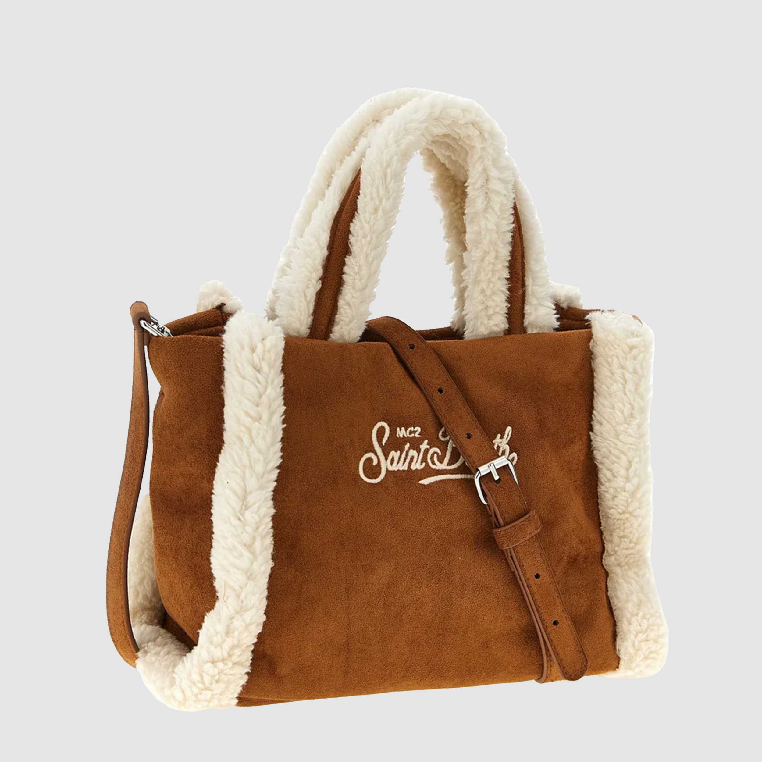 Borsa Mini Vanity Cammello Firmata MC2 SAINT BARTH