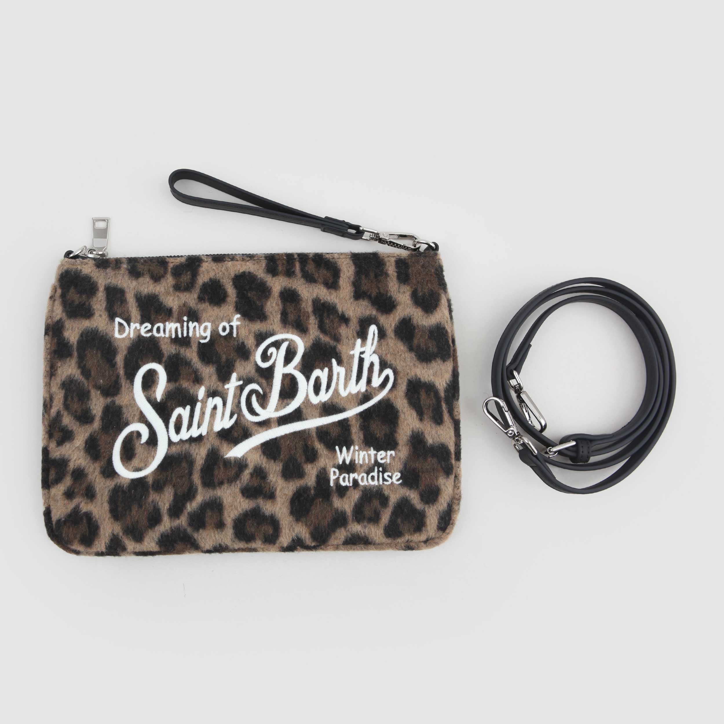 Borsa Crossbody Leopardata Firmata MC2 SAINT BARTH - annameglio.com abbigliamento moda