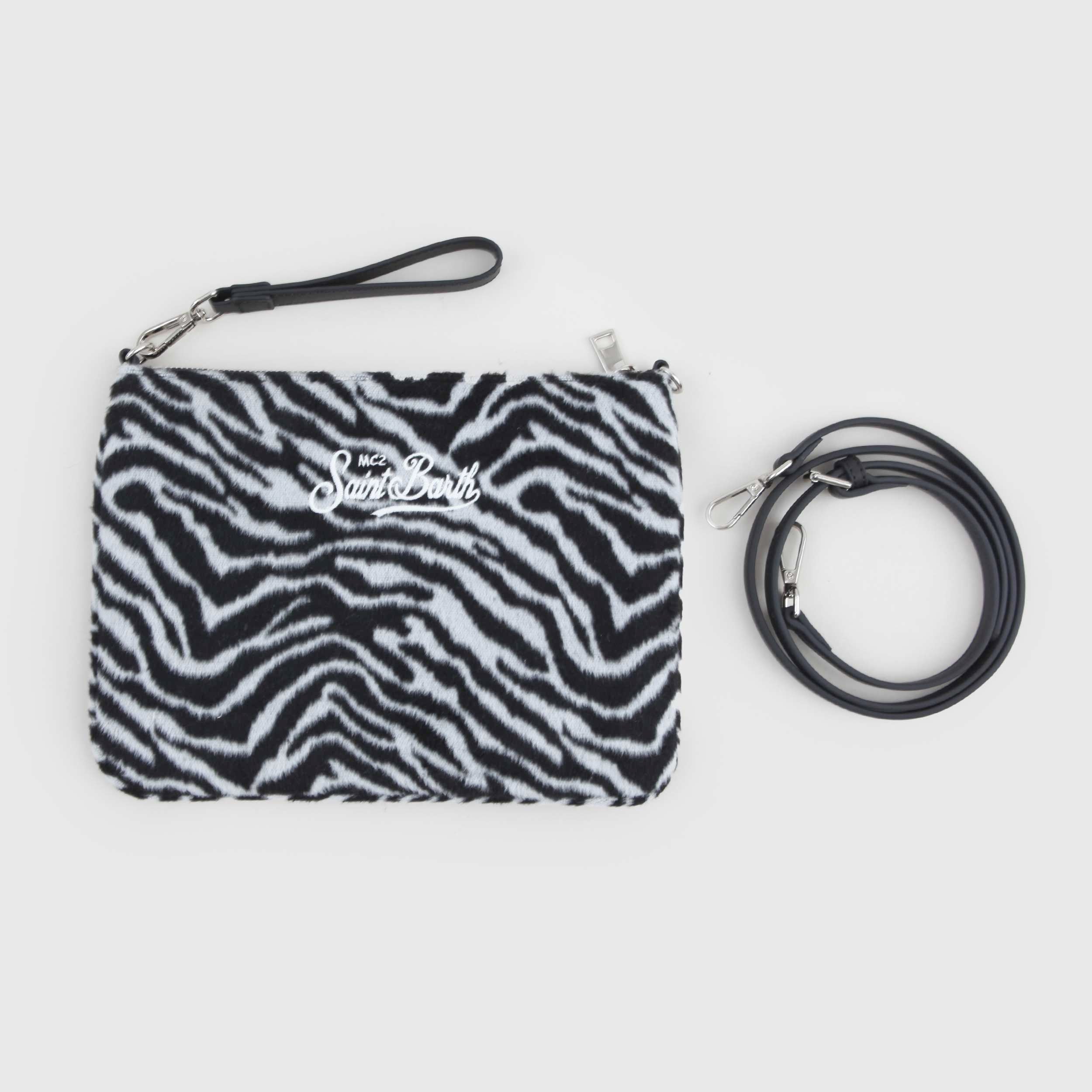 Borsa Crossbody Zebrata Firmata MC2 SAINT BARTH - annameglio.com abbigliamento moda