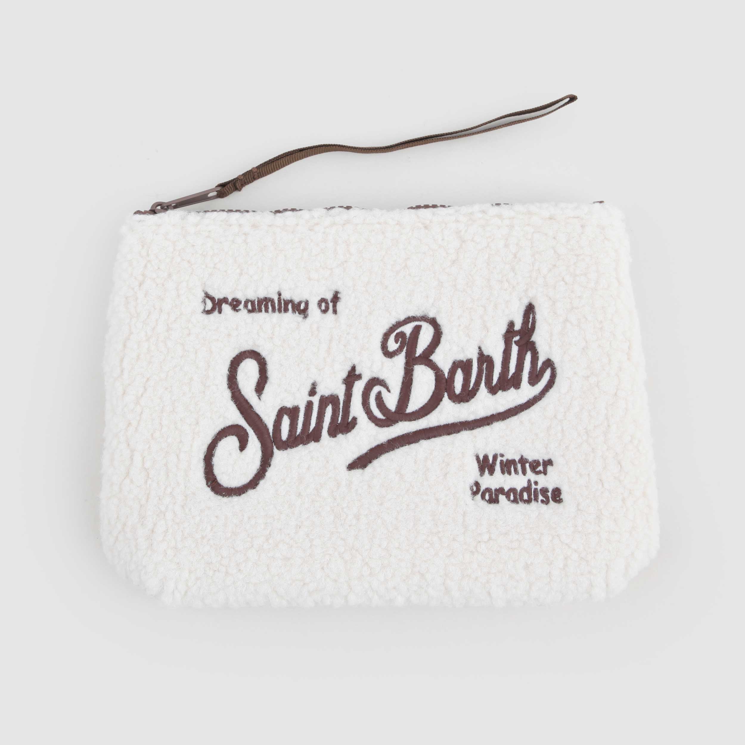 Pochette Aline Teddy Beige Firmata MC2 SAINT BARTH