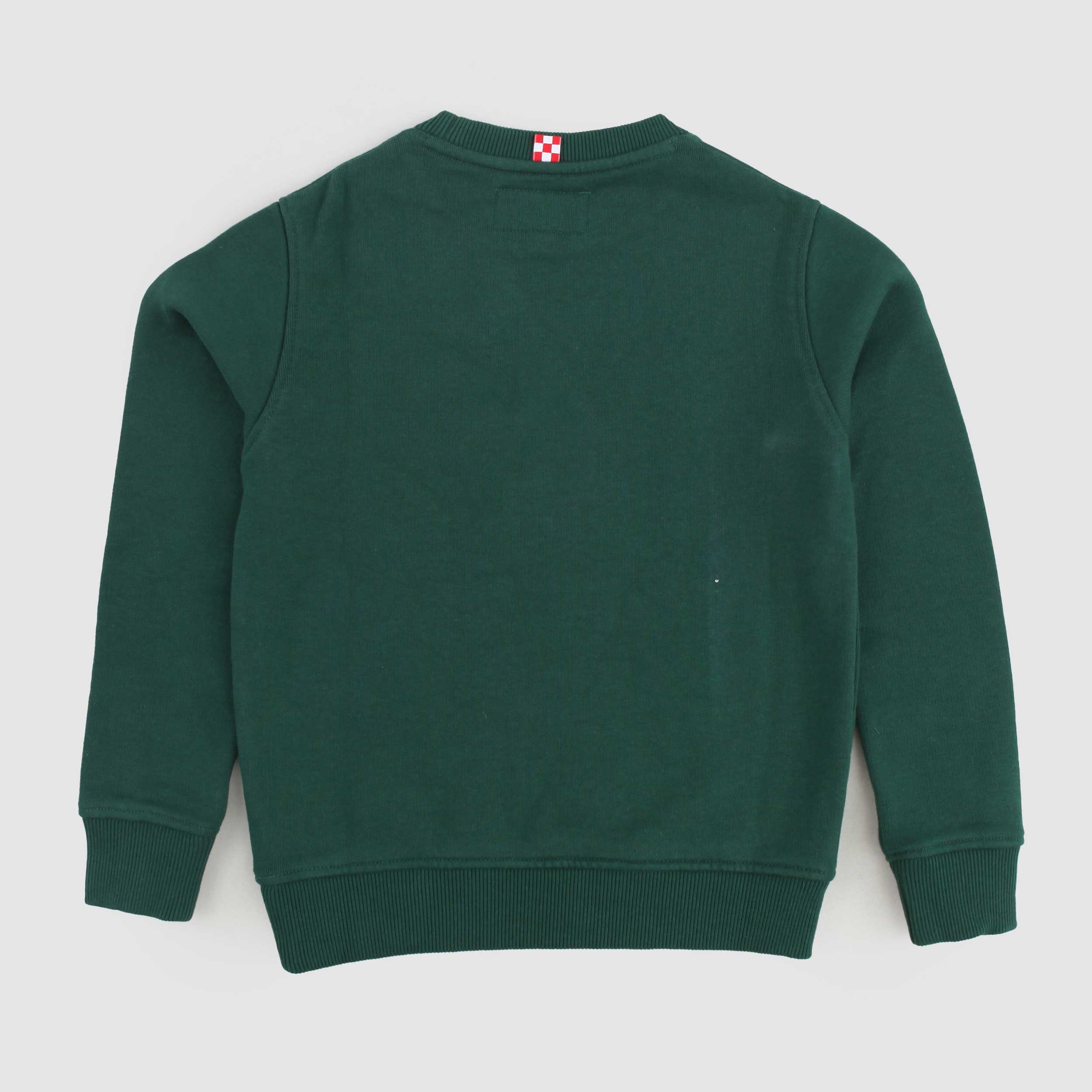 Felpa Verde Soho Firmata MC2 SAINT BARTH - annameglio.com abbigliamento moda