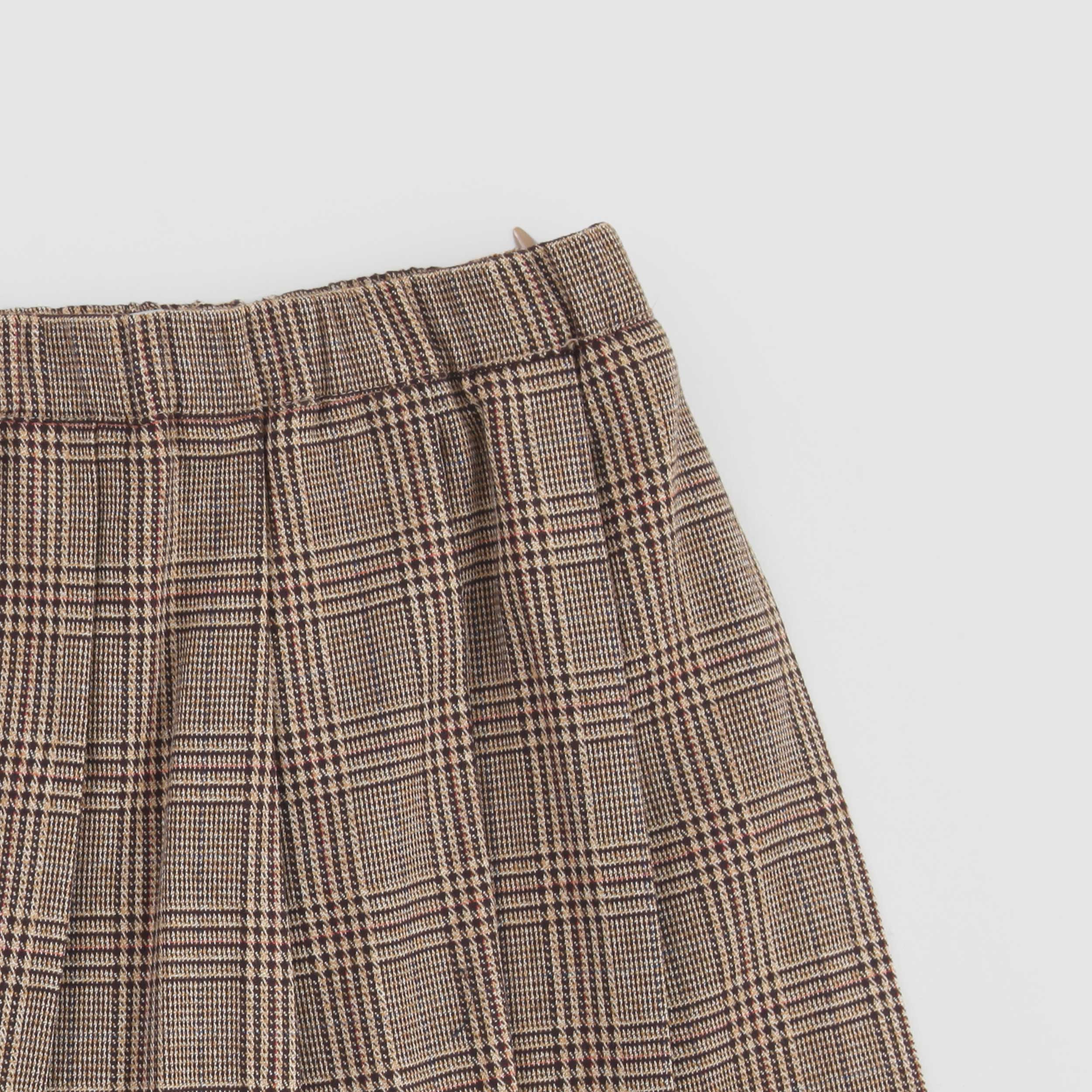 Gonna A Pieghe Marrone Firmata MC2 SAINT BARTH - annameglio.com abbigliamento moda