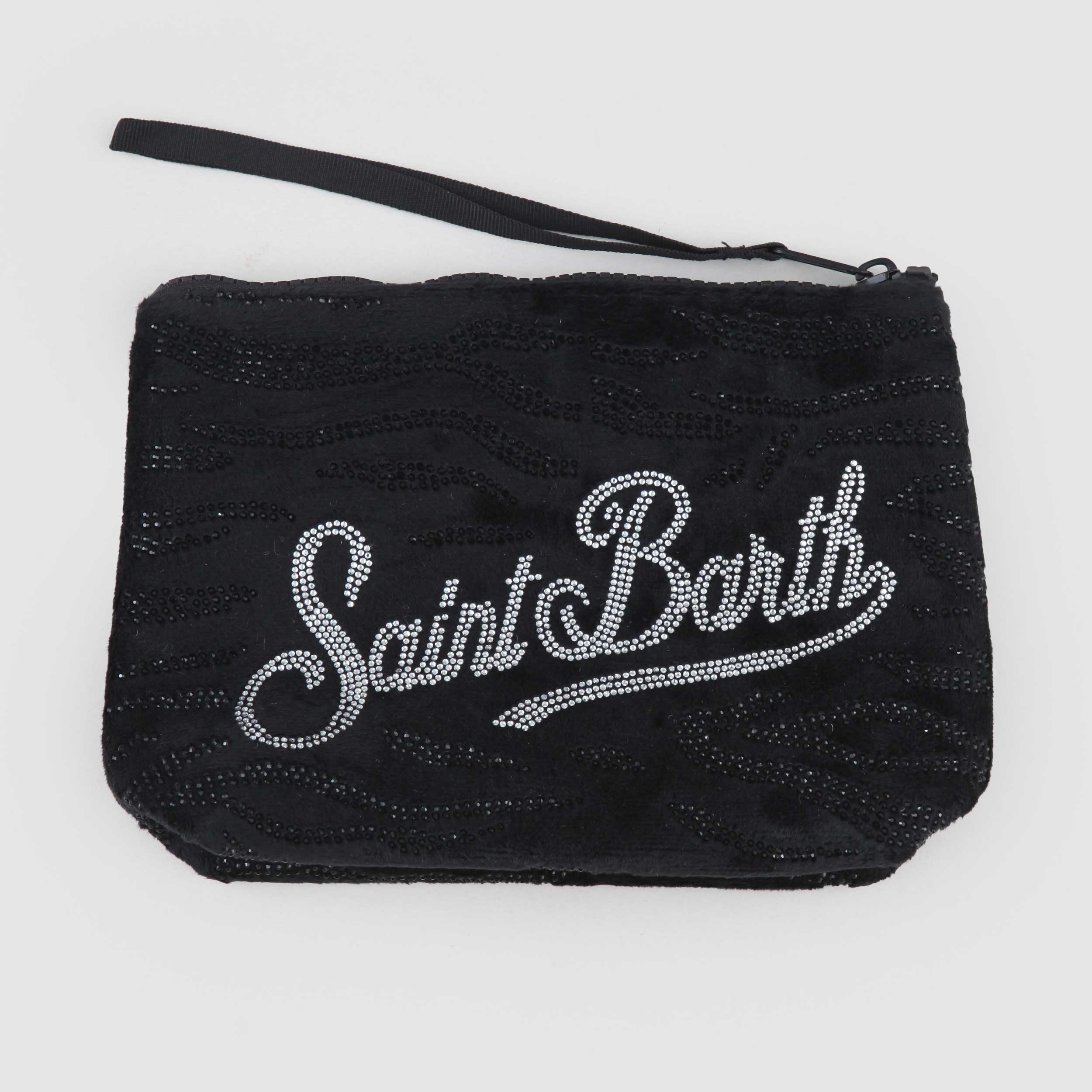 Pochette Aline Strass Firmata MC2 SAINT BARTH - annameglio.com abbigliamento moda