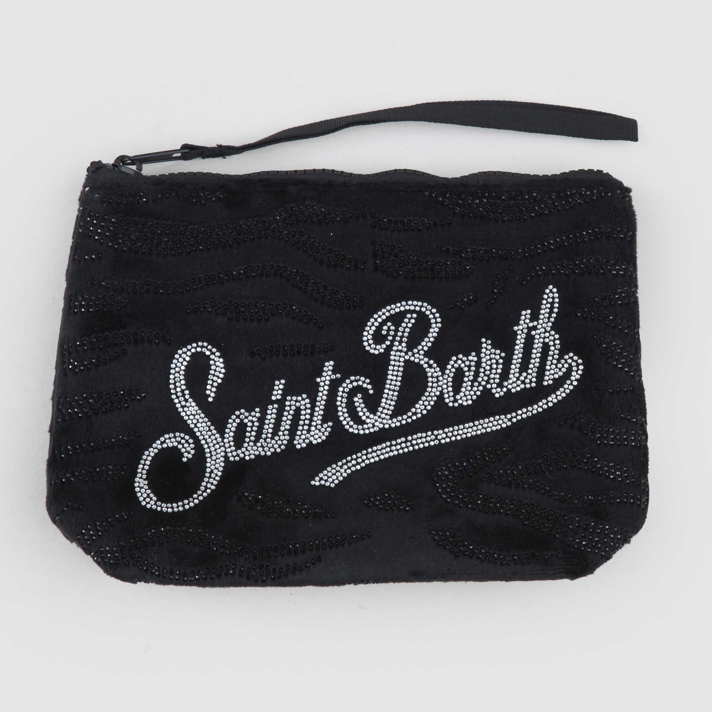 Pochette Aline Strass Firmata MC2 SAINT BARTH - annameglio.com abbigliamento moda