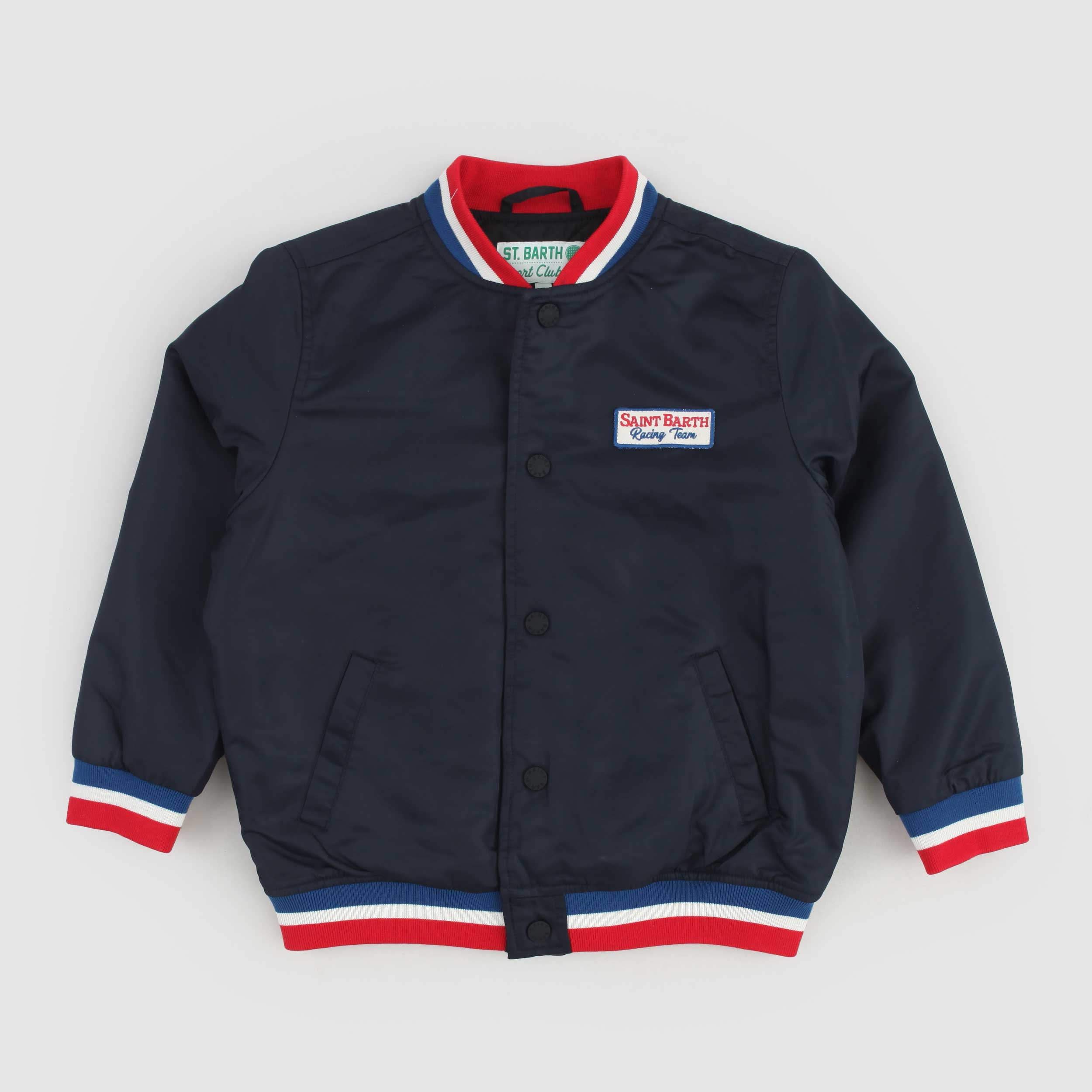 Giubbino Blu Trapuntato Firmato MC2 SAINT BARTH - annameglio.com abbigliamento moda