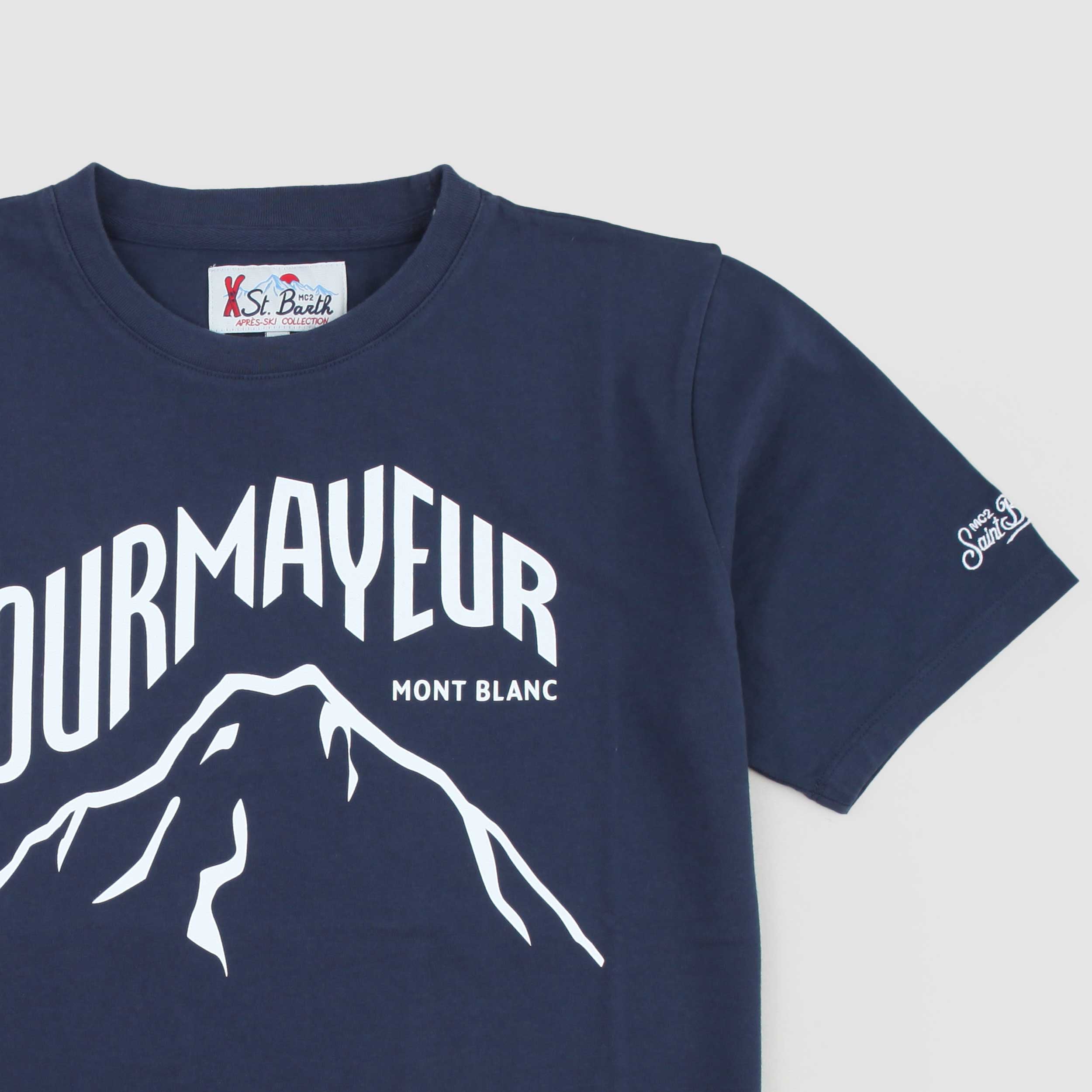 T-shirt Carta Da Zucchero Firmata MC2 SAINT BARTH - annameglio.com abbigliamento moda