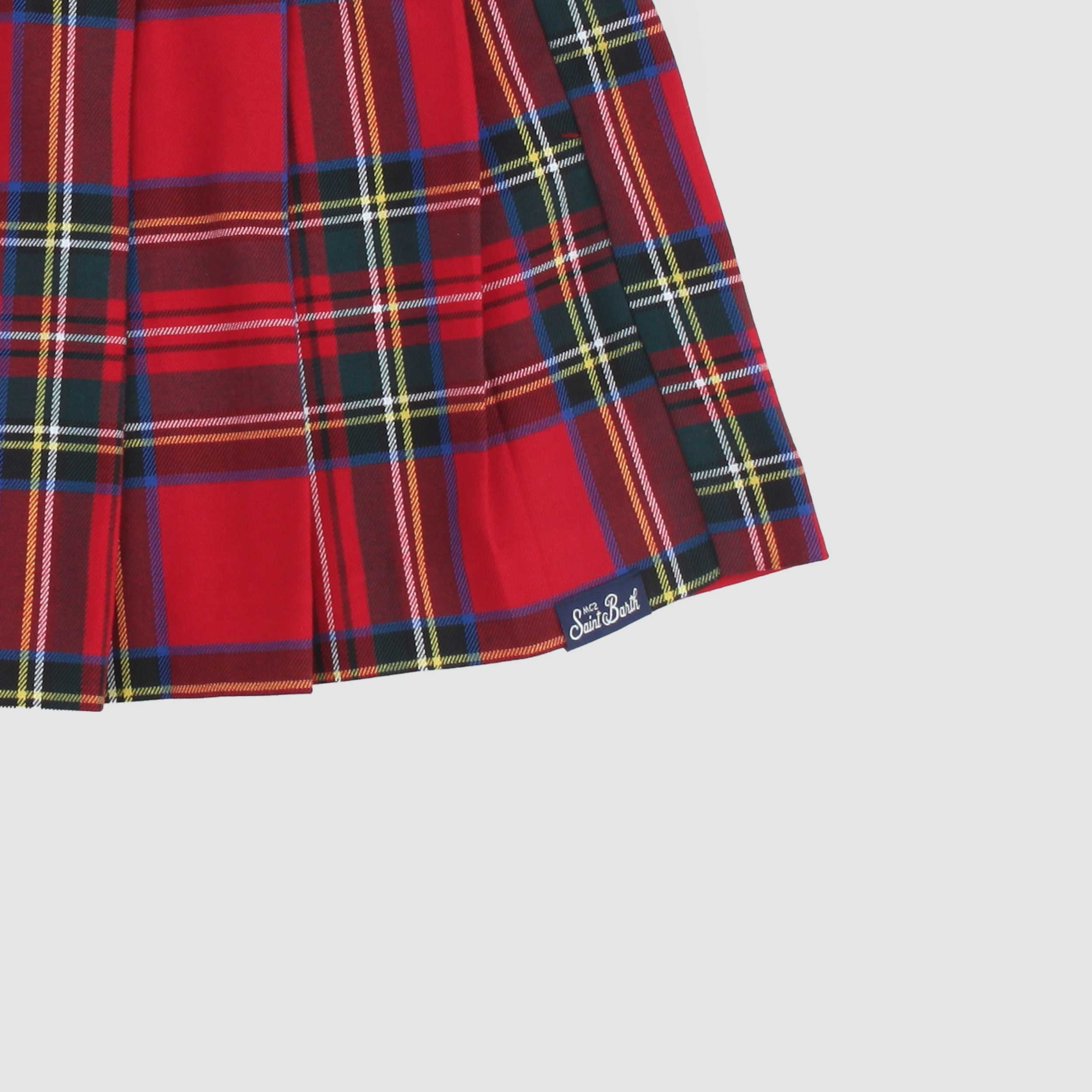 Gonna Con Fantasia Tartan Firmata MC2 SAINT BARTH - annameglio.com abbigliamento moda