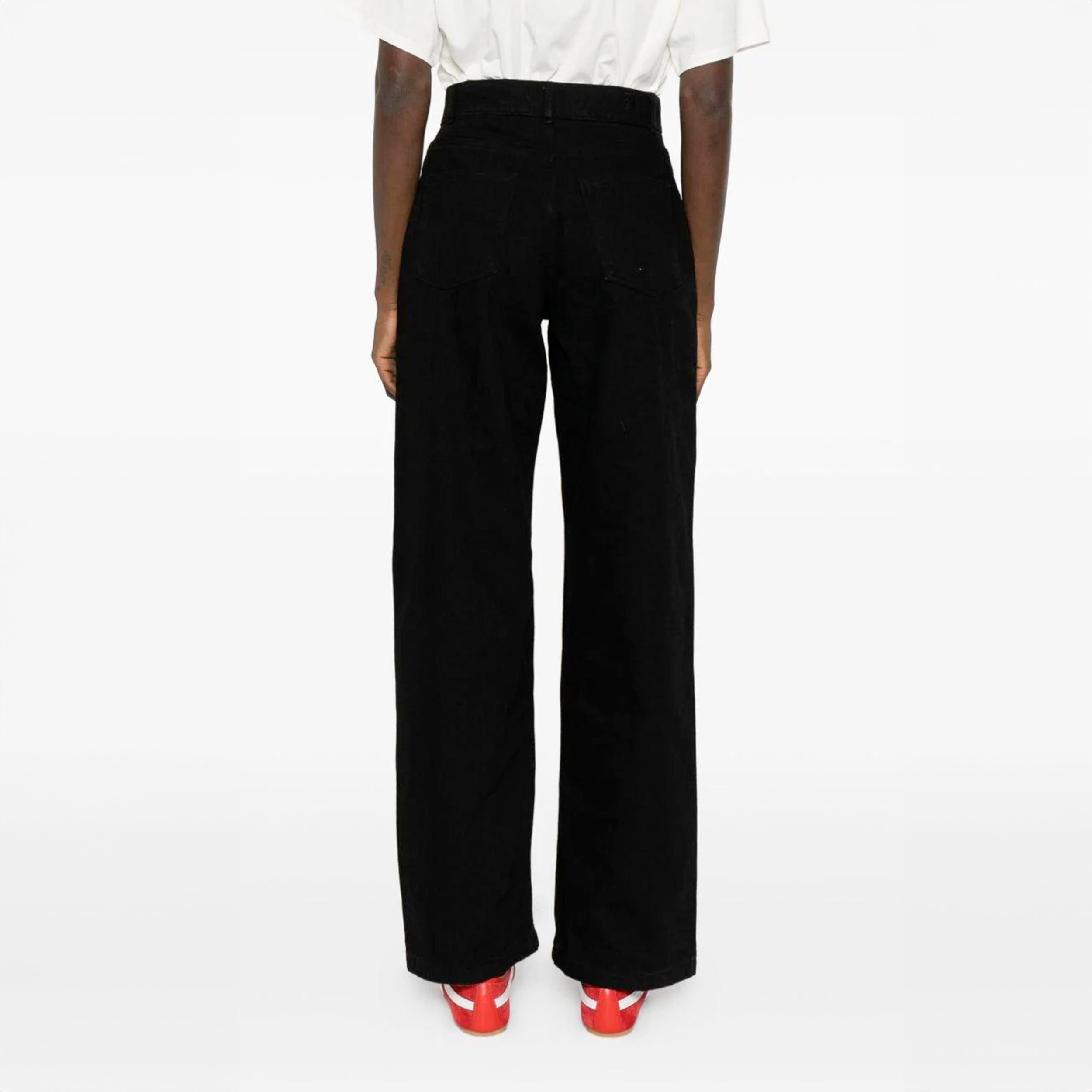 Jeans Neri A Gamba Dritta Firmati THE NEW SOCIETY - annameglio.com abbigliamento moda