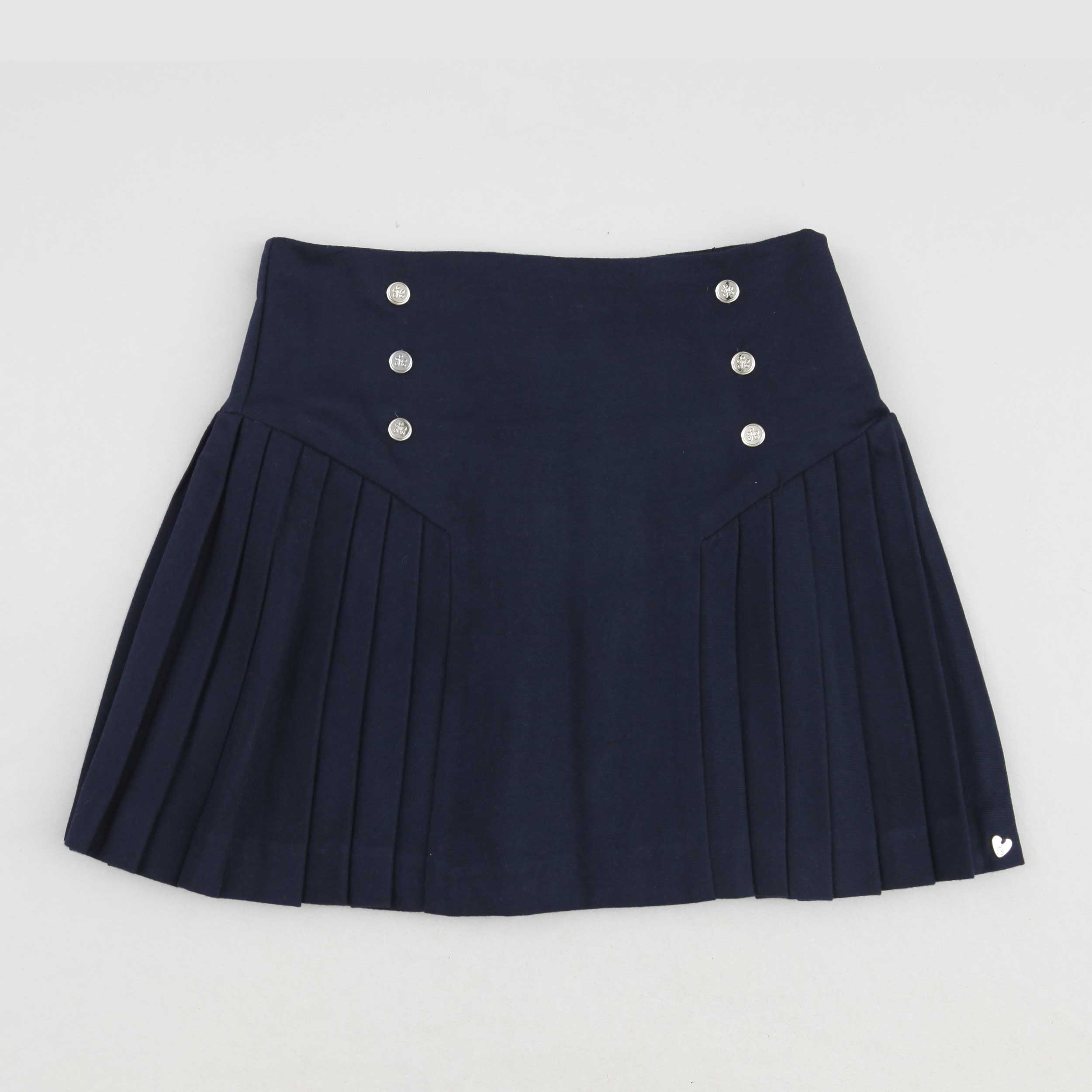 Gonnellina Blu A Pieghe By TARTINE ET CHOCOLAT - annameglio.com abbigliamento moda