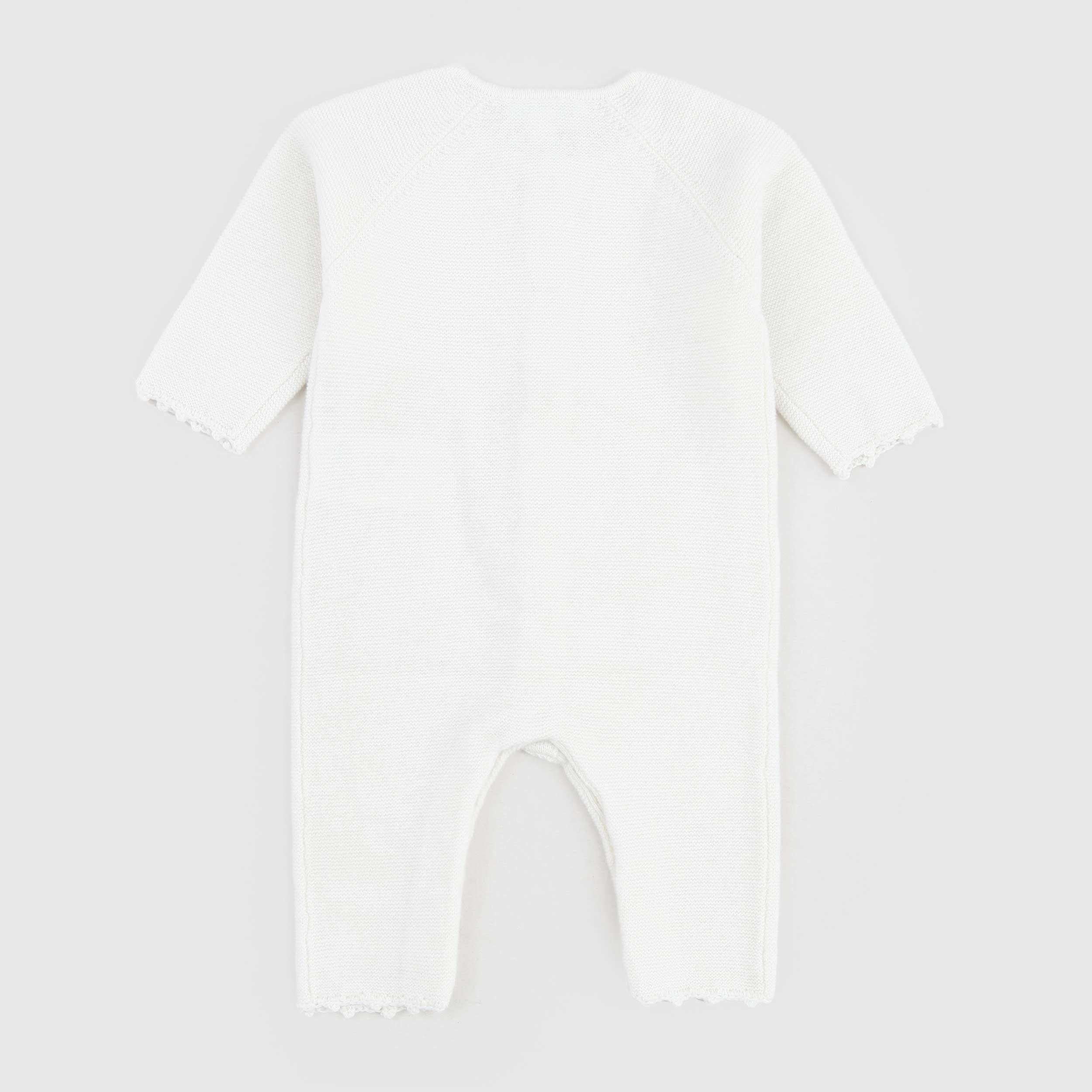 Tutina Latte Con Ricamo By TARTINE ET CHOCOLAT - annameglio.com abbigliamento moda