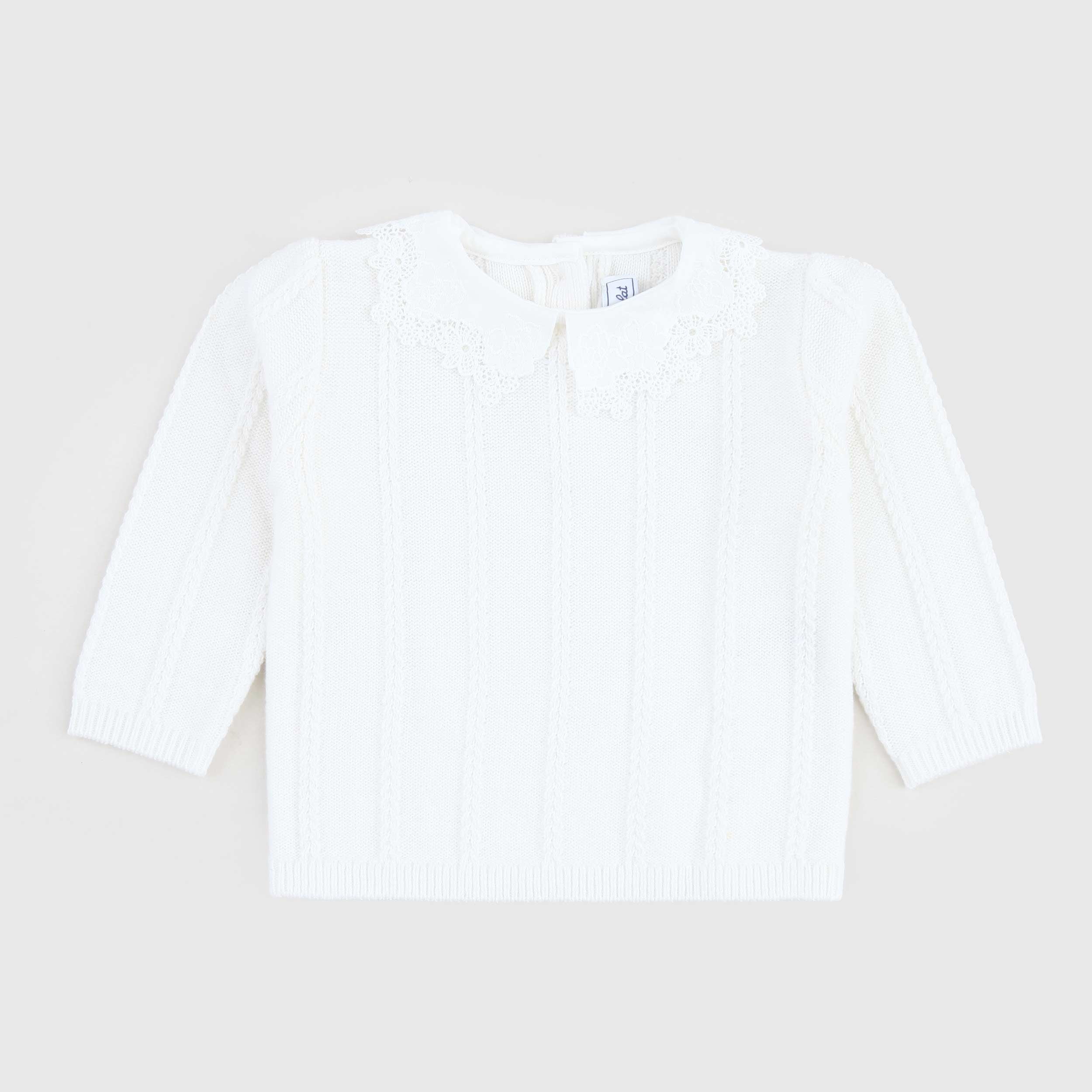 Maglioncino Latte Firmato TARTINE ET CHOCOLAT - annameglio.com abbigliamento moda