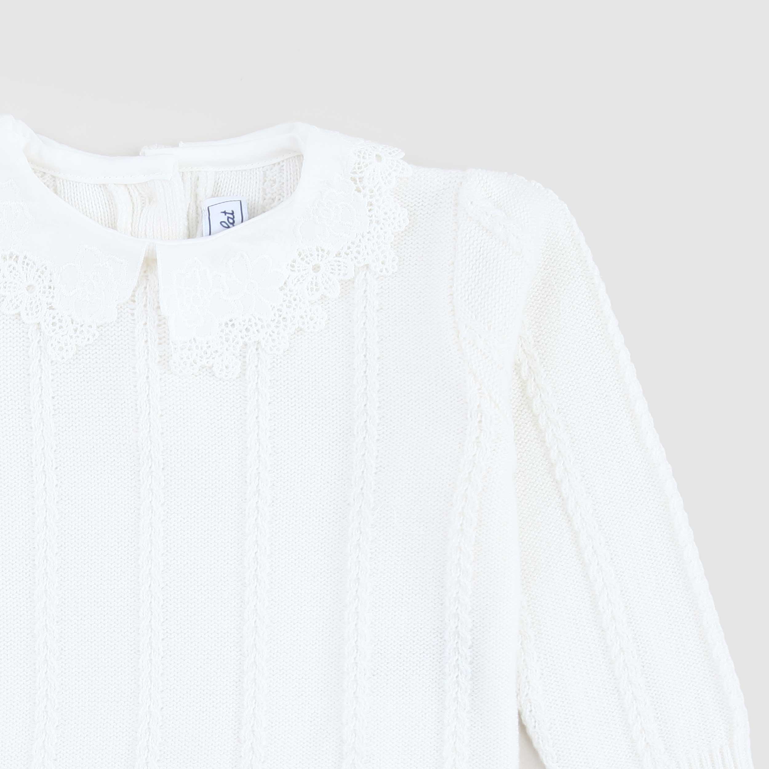 Maglioncino Latte Firmato TARTINE ET CHOCOLAT - annameglio.com abbigliamento moda