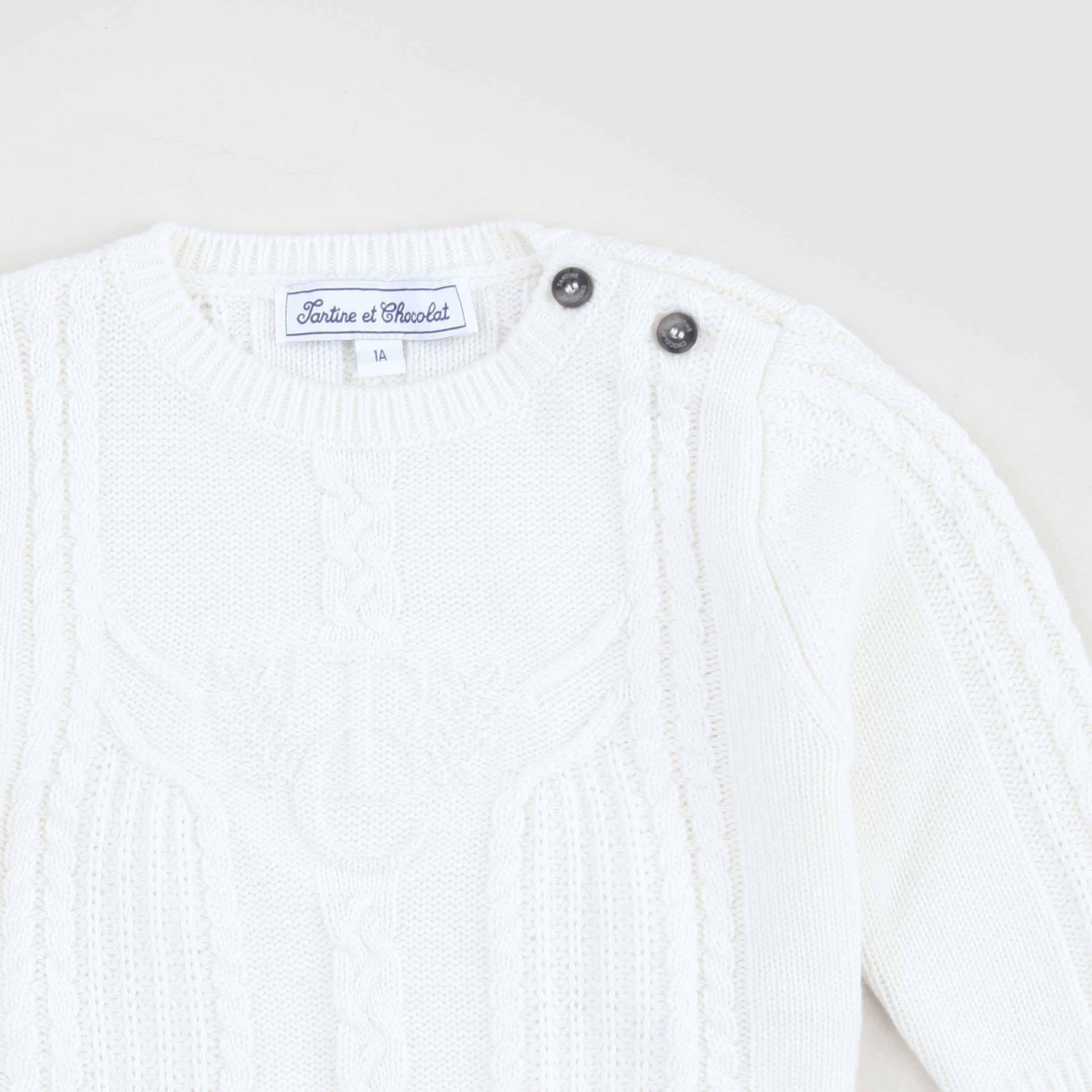 Maglioncino Con Apertura By TARTINE ET CHOCOLAT - annameglio.com abbigliamento moda