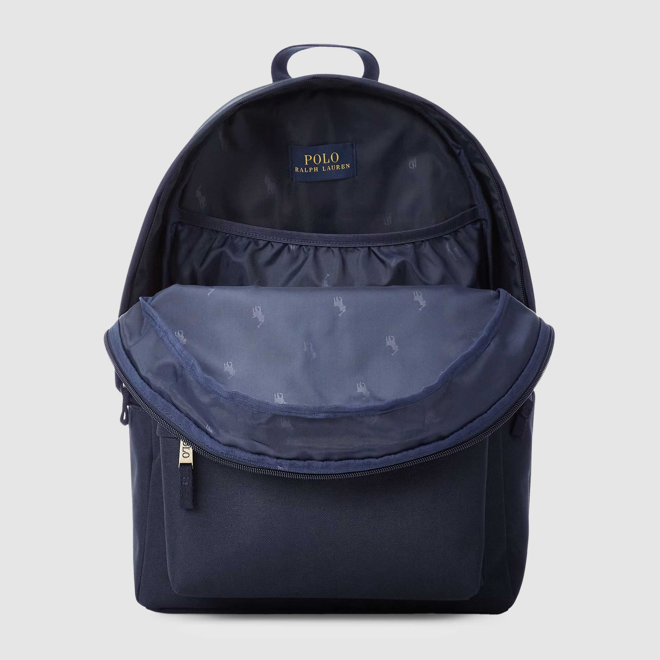 Zaino Blu E Cavallino Rosso Firmato RALPH LAUREN - annameglio.com abbigliamento moda