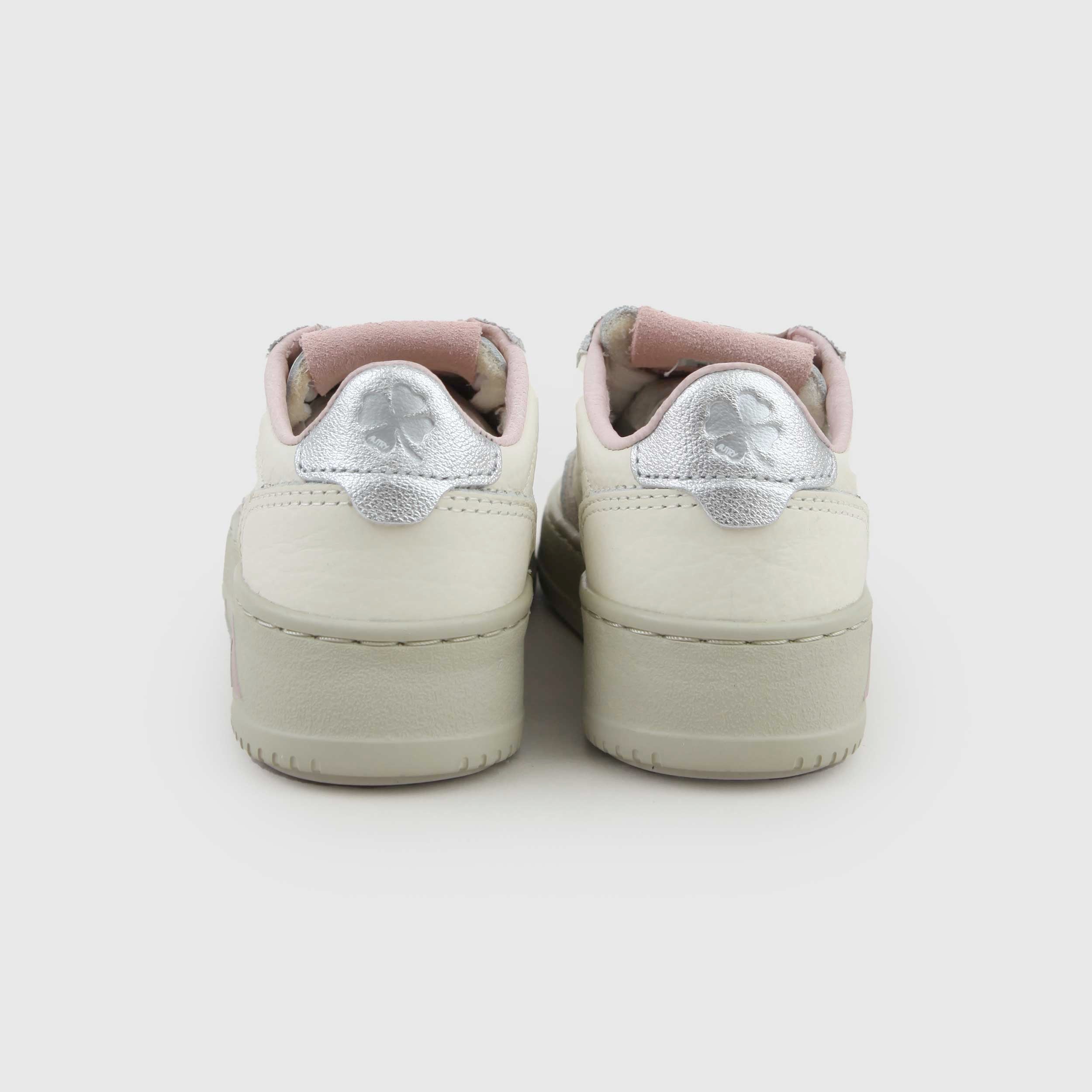 Sneakers Medalist Low Rosa E Argento Firmate AUTRY - annameglio.com abbigliamento moda