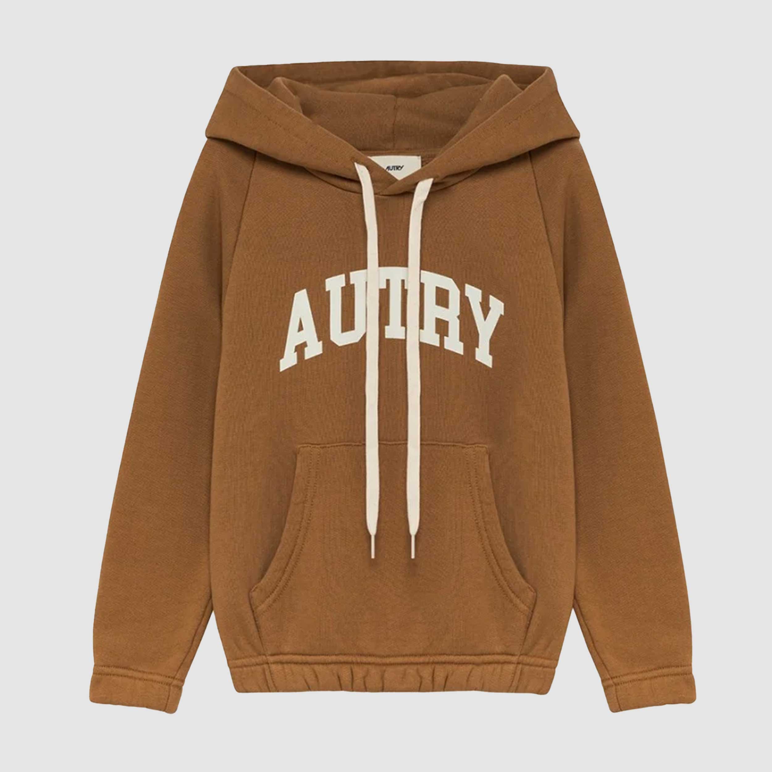 Felpa Marrone Con Cappuccio Firmata AUTRY - annameglio.com abbigliamento moda