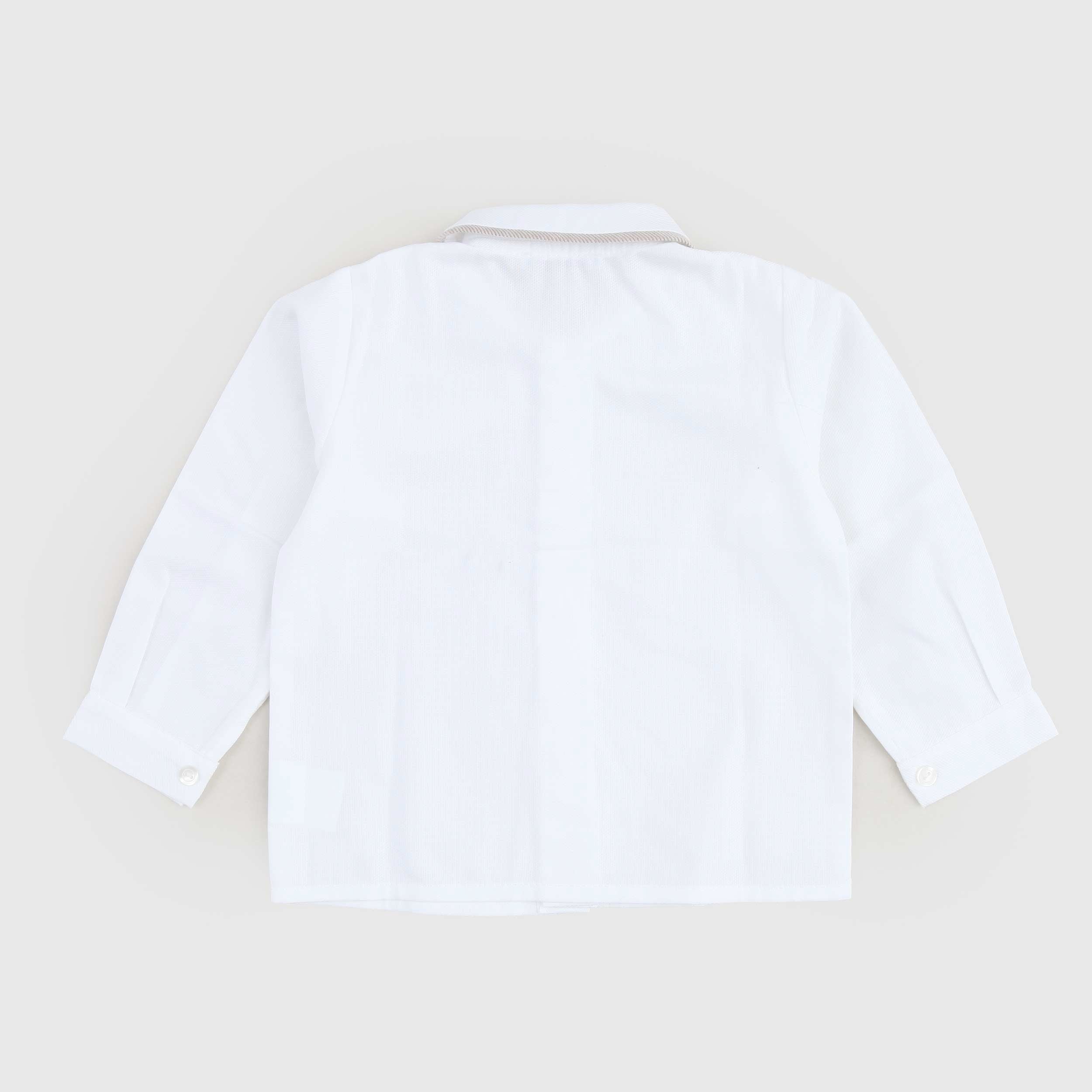 Camicia Bianca Bordata In Velluto Firmata COLIBRI - annameglio.com abbigliamento moda