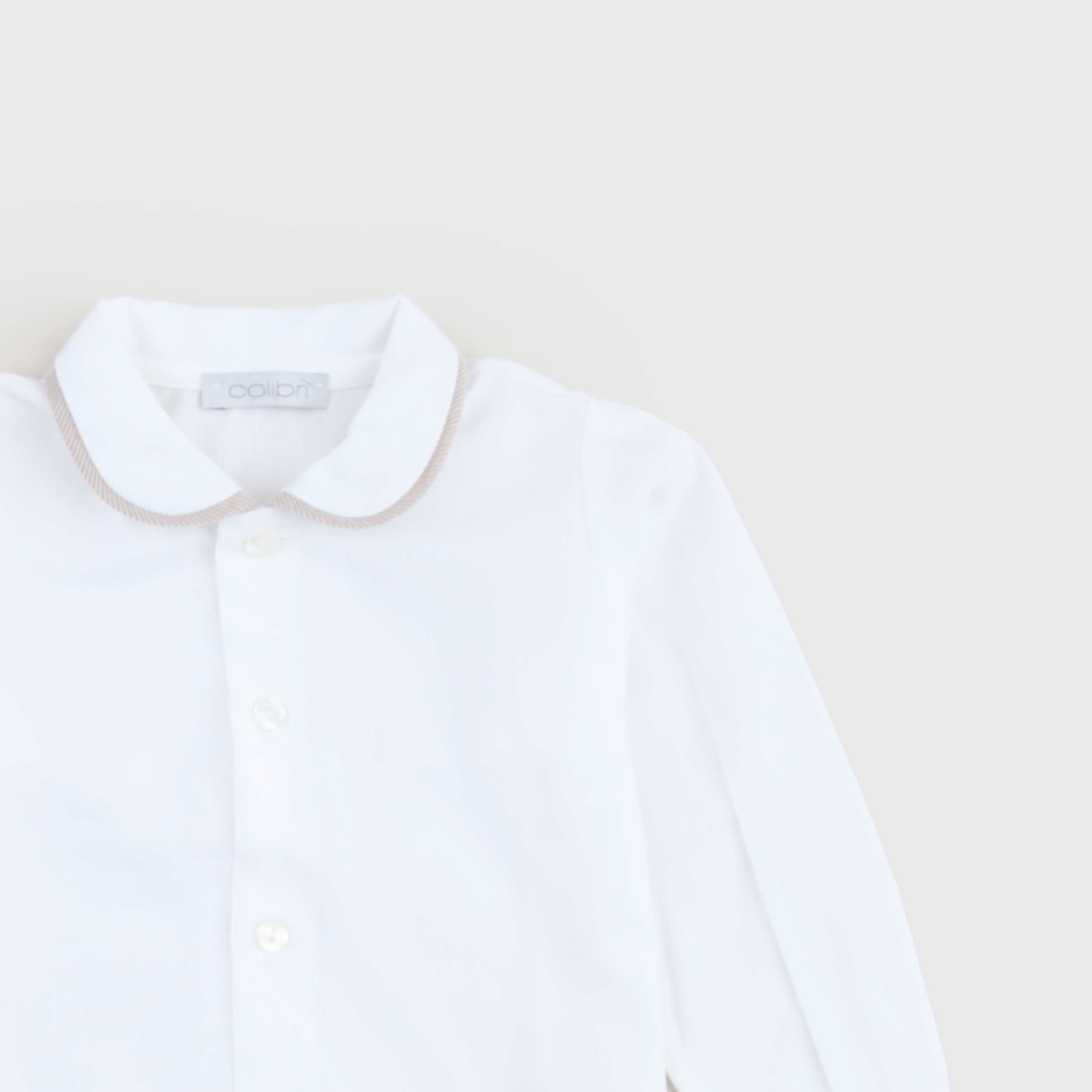 Camicia Bianca Bordata In Velluto Firmata COLIBRI - annameglio.com abbigliamento moda