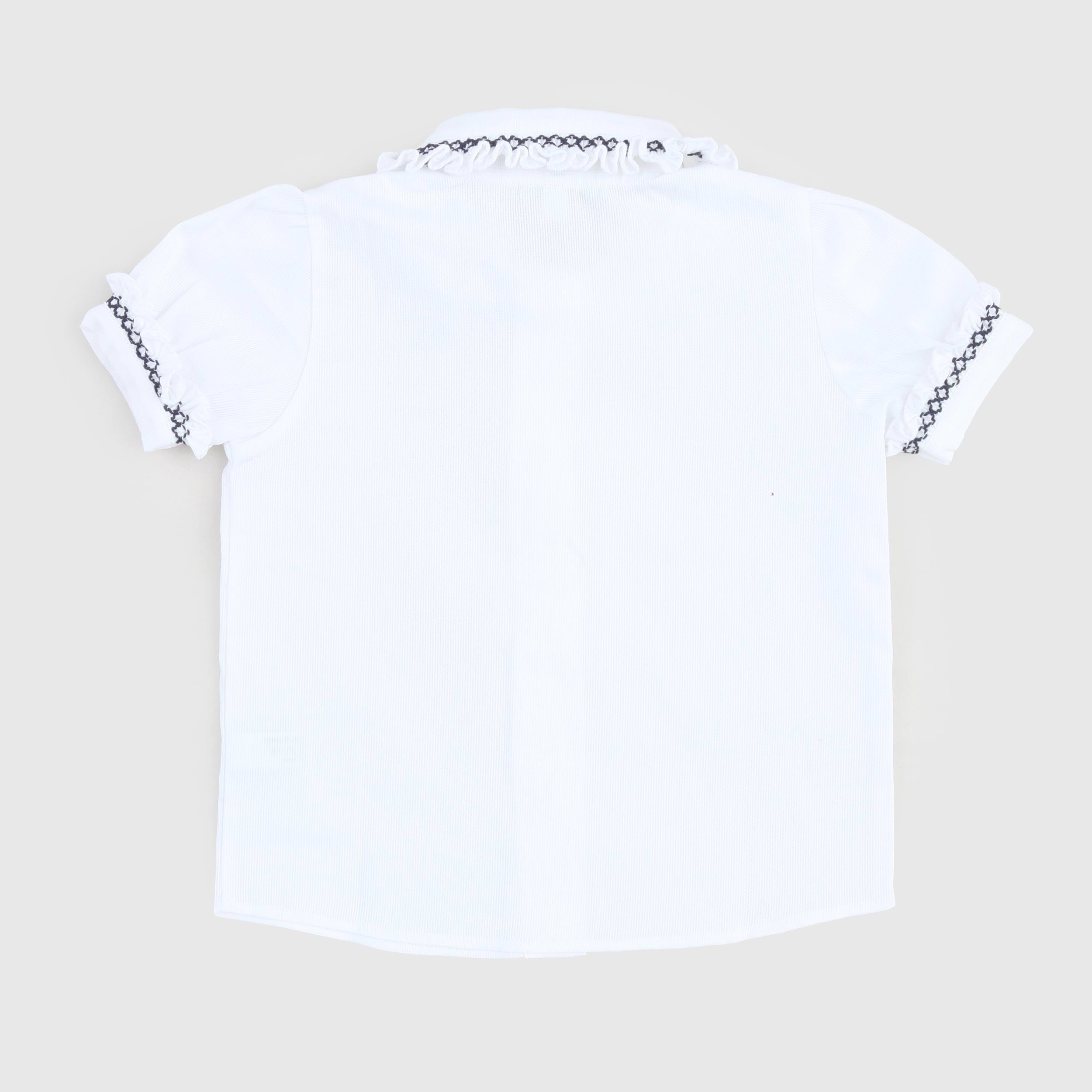 Camicetta Con Ricami Neri Firmata COLIBRI - annameglio.com abbigliamento moda