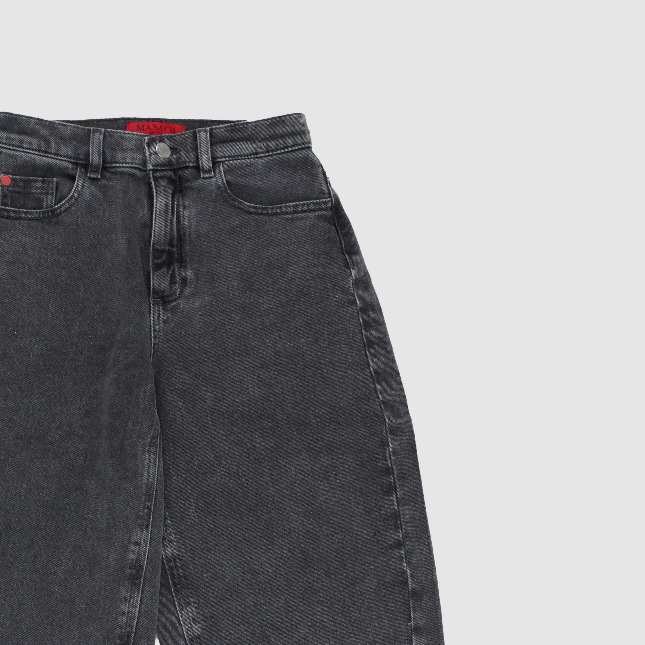 Jeans Relaxed Grigio Firmato MAX AND CO - annameglio.com abbigliamento moda